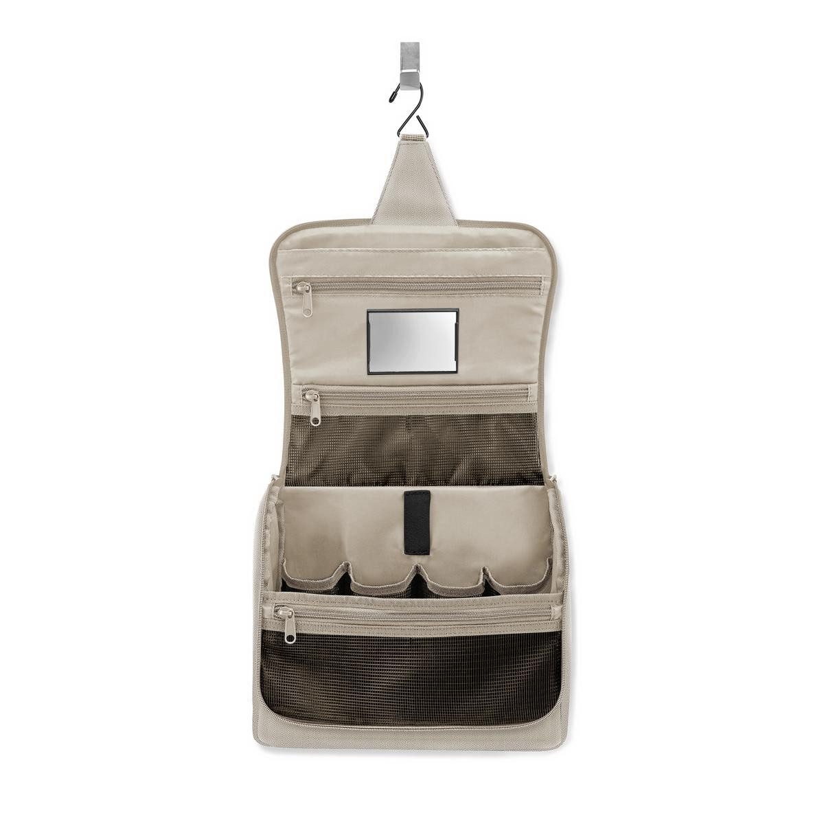 REISENTHEL® Kulturbeutel toiletbag XL herringbone sand, toiletbag XL – Bild 3 von 4