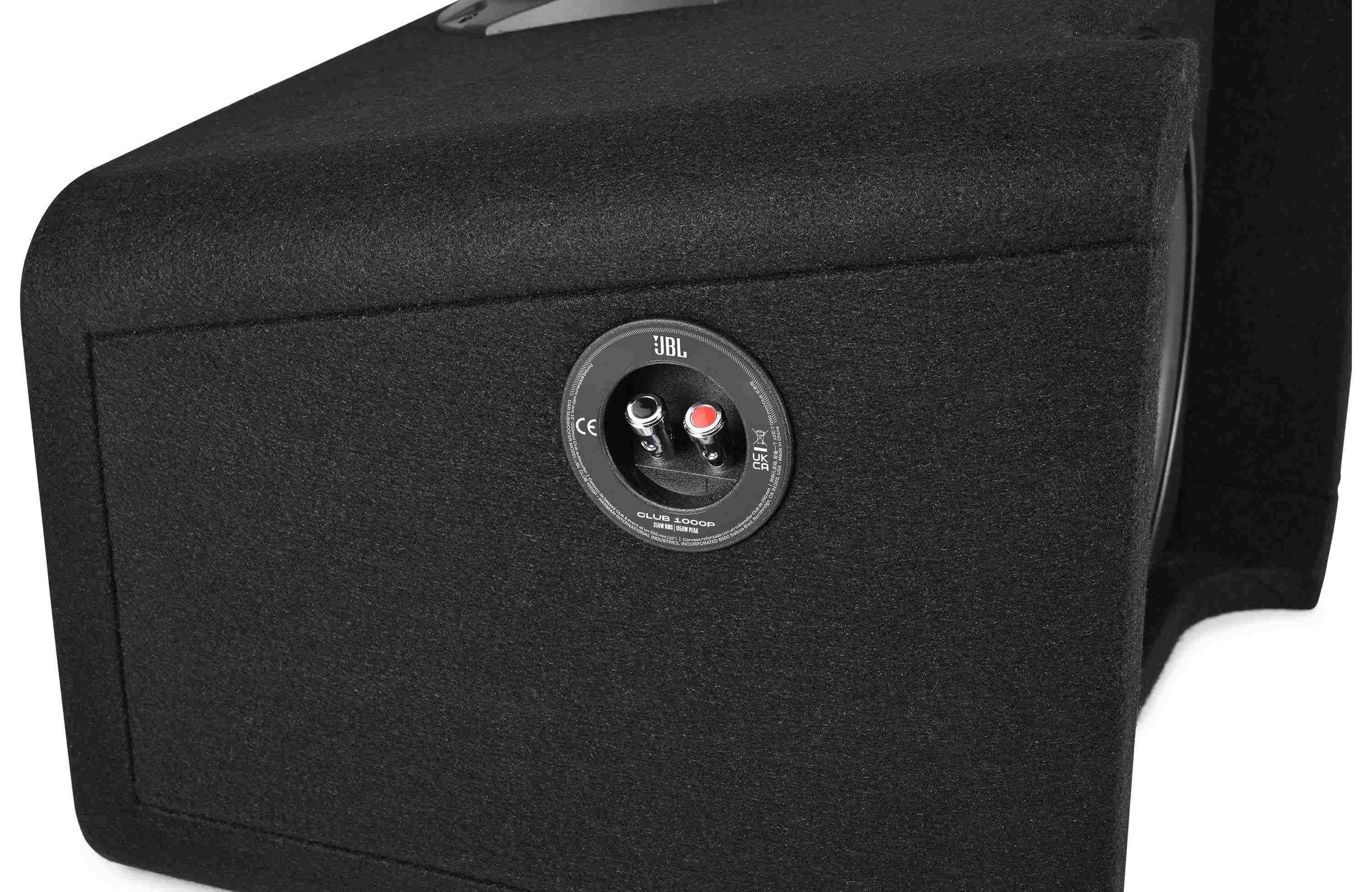 JBL Club 1000P 25cm (10) Bassreflex Gehäuse-Subwoofer Auto-Subwoofer (350 W, max.: W 25 cm)