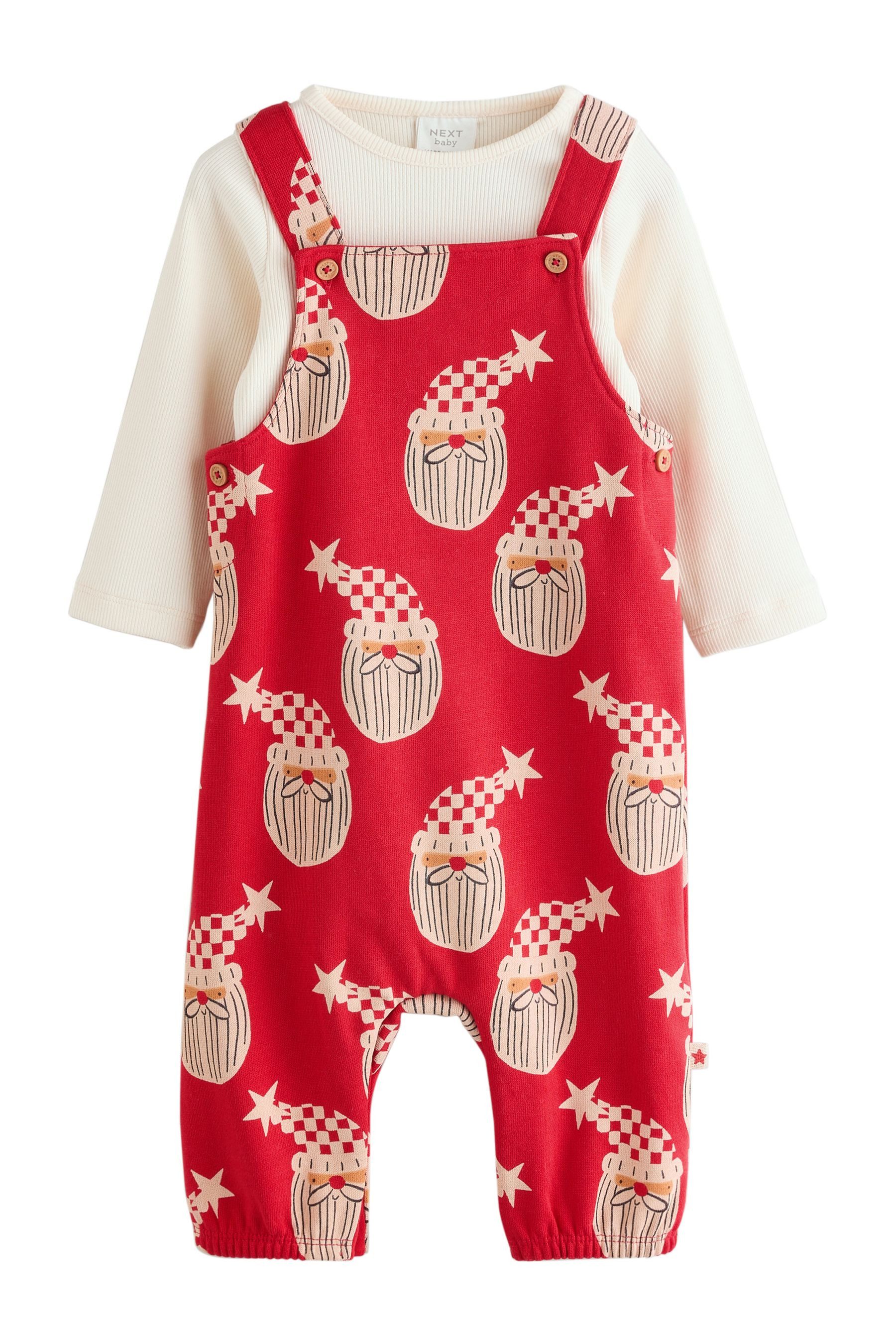 Next Body & Hose Baby-Set mit Jersey-Latzhose und Bodysuit (2-tlg)