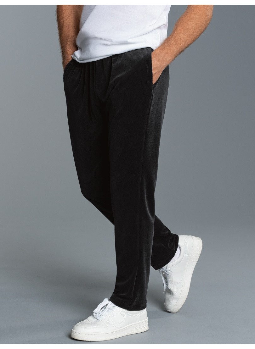 Trigema Jerseyhose "TRIGEMA Nicki Hose mit praktischen Eingrifftaschen", (1 günstig online kaufen