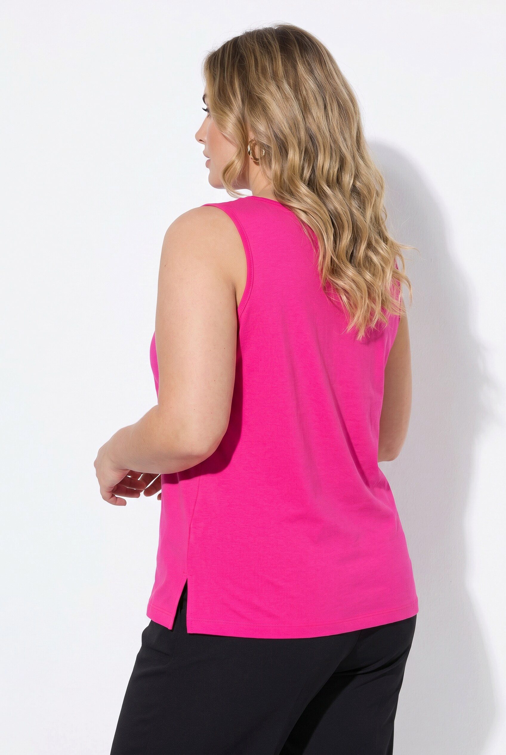 Angel of Style Longtop Top ärmellose A-Linie Glitzer-Schmetterling