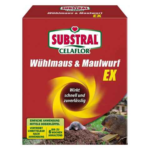 Substral Insektenvernichtungsmittel Substral Celaflor Wühlmaus & Maulwurf Ex 150 g, 0.15 l