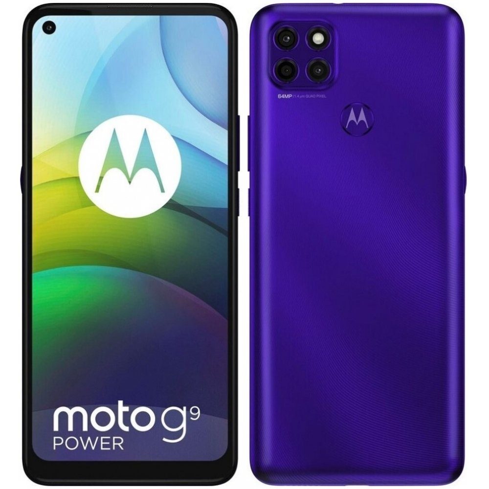 Motorola XT2091-3 Moto G9 Power Smartphone 128GB 4GB RAM Smartphone (17,27  cm/6,8 Zoll, 128 GB Speicherplatz, 64 MP Kamera)