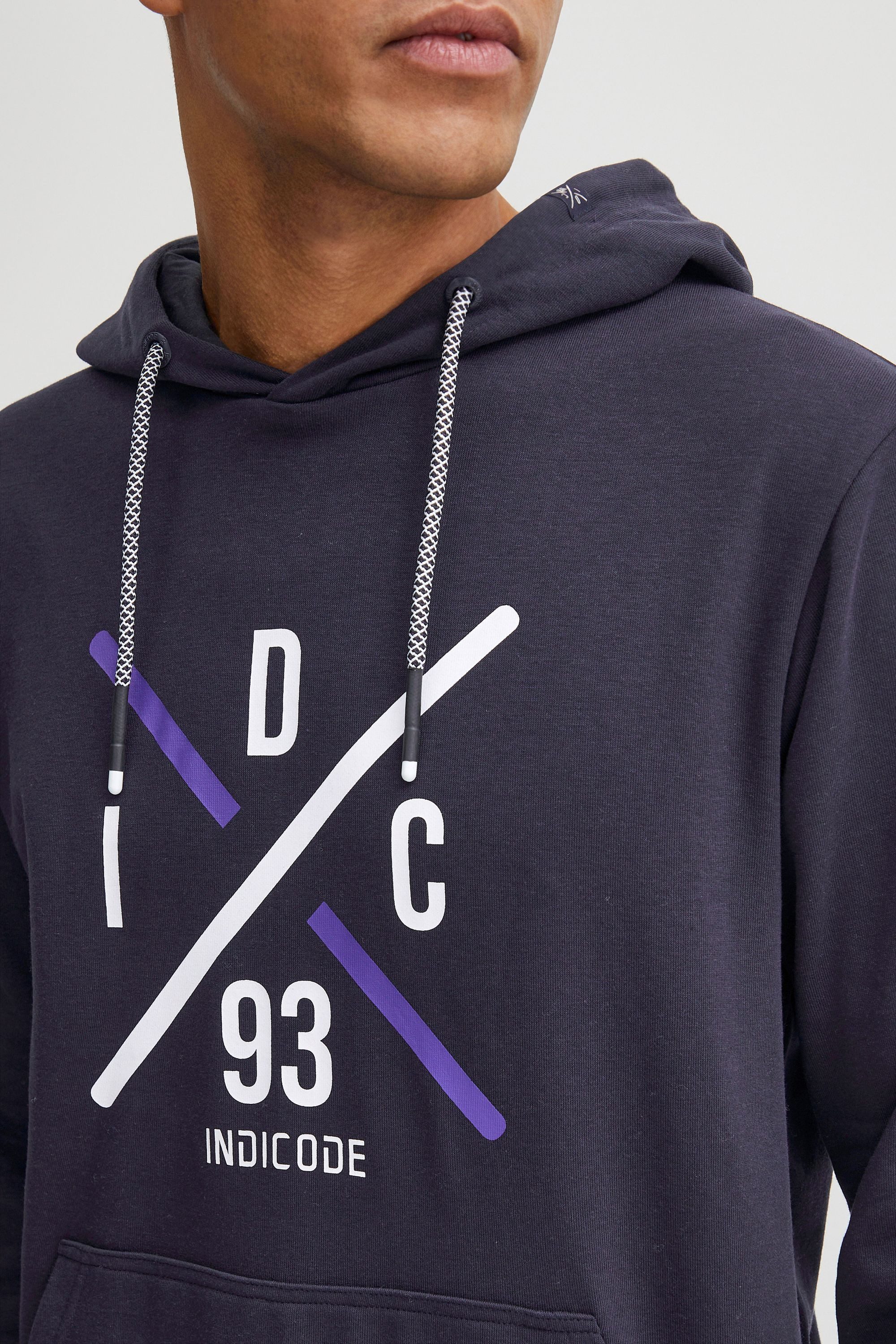 Indicode Hoodie IDLeon Modischer Pullover
