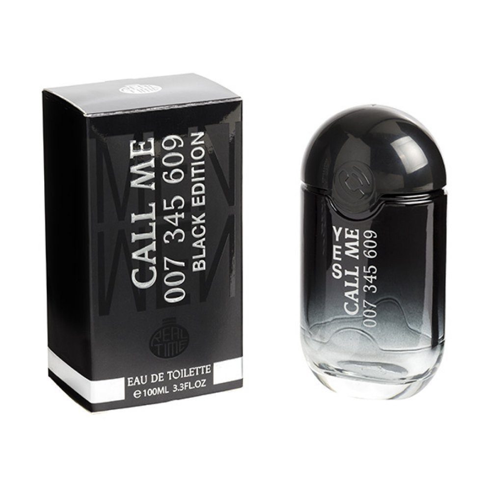 Eau de Toilette CALL ME BLACK EDITION Parfüm für Herren - süß frischer Duft