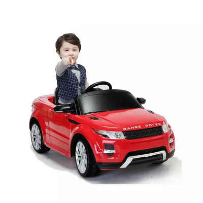 RASTAR Spielzeug-Auto Ride-On Elektroauto für Kinder - Range Rover Evoque (rot)