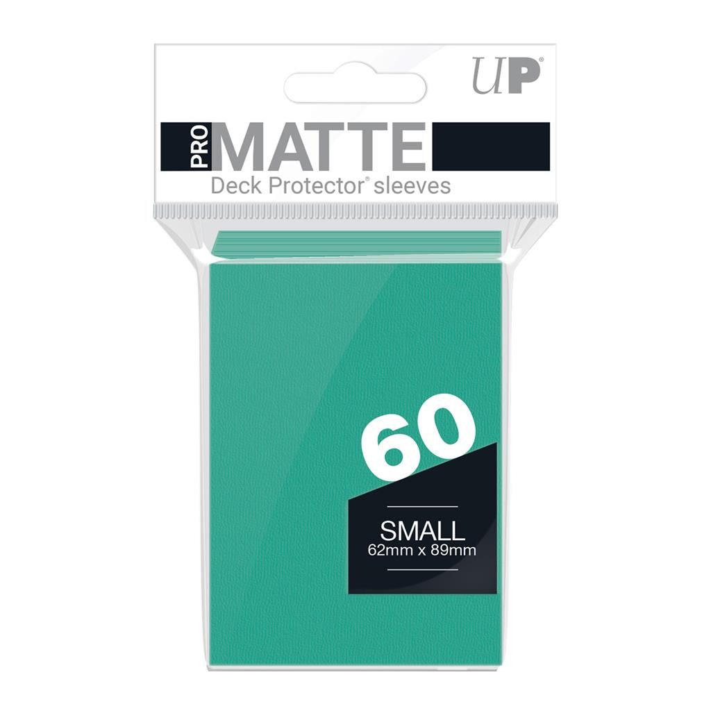 UltraPRO Sammelkarte 60 Small Card Protector Sleeves : Pro-Matte - Aqua