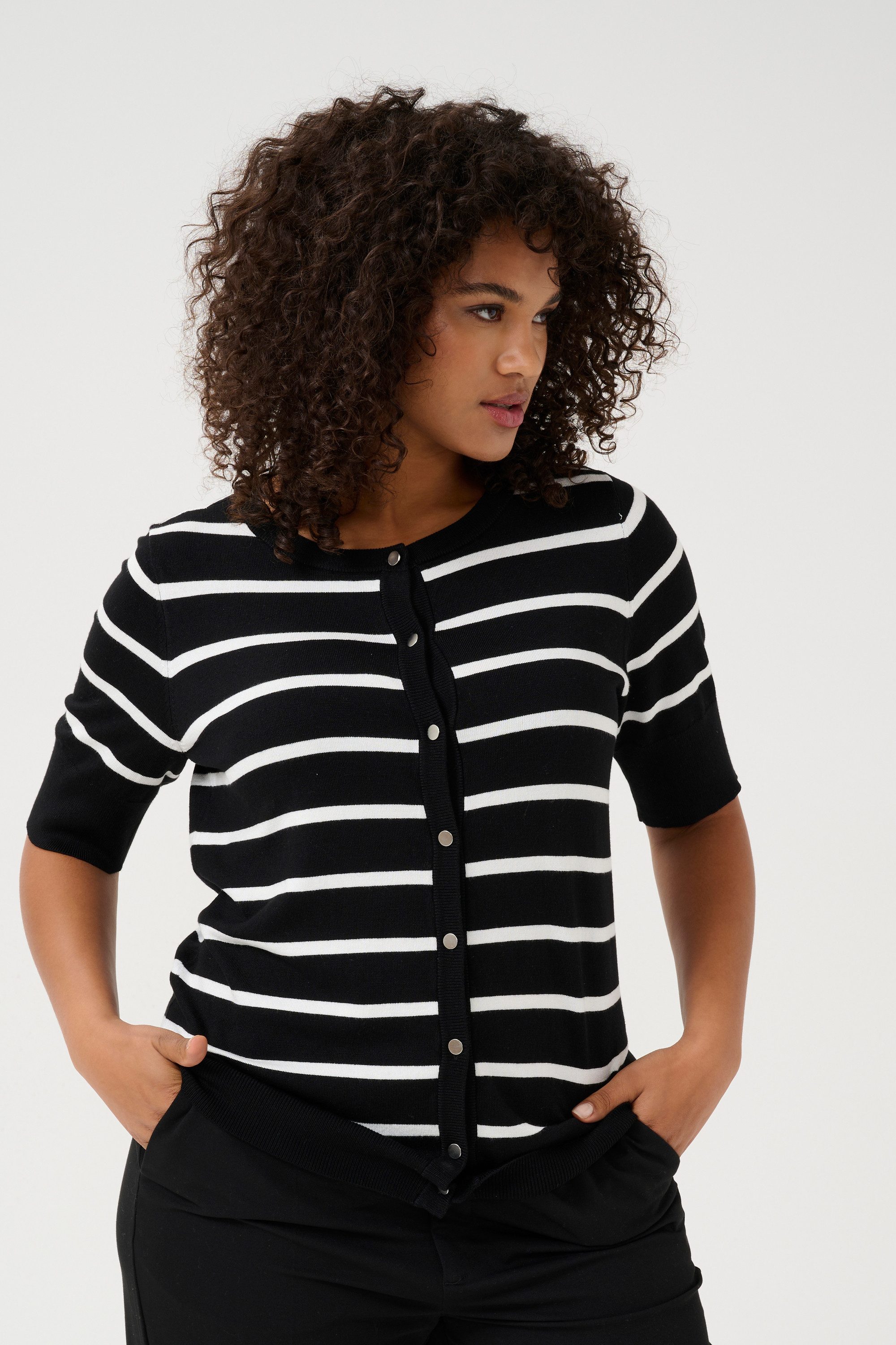 KAFFE Curve Cardigan Strickjacke KClizzy Große Größen