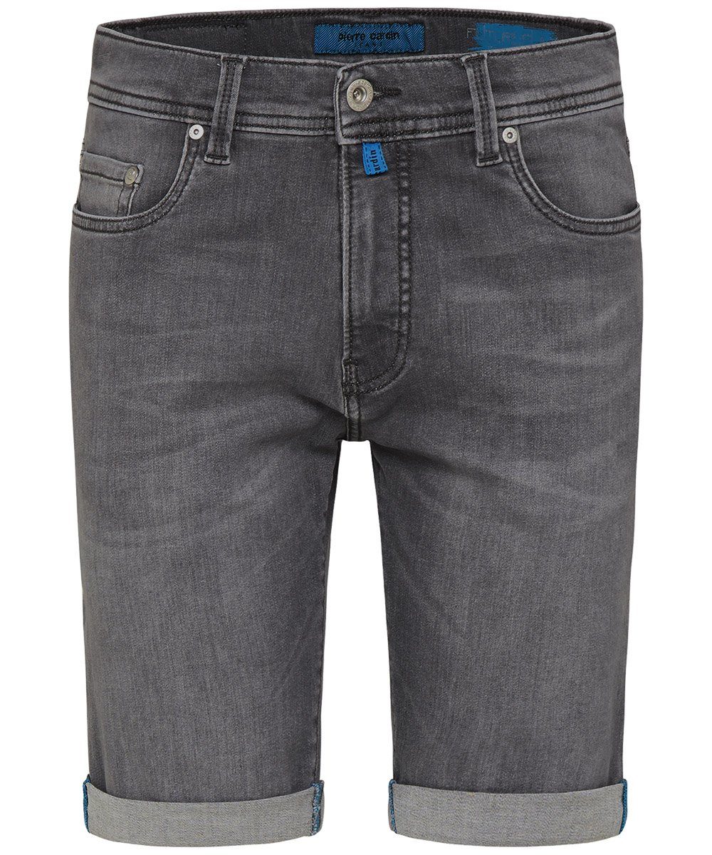Pierre Cardin 5-Pocket-Jeans PIERRE CARDIN LYON BERMUDA grey used buffies 34520 8205.9834 - FUTUREF