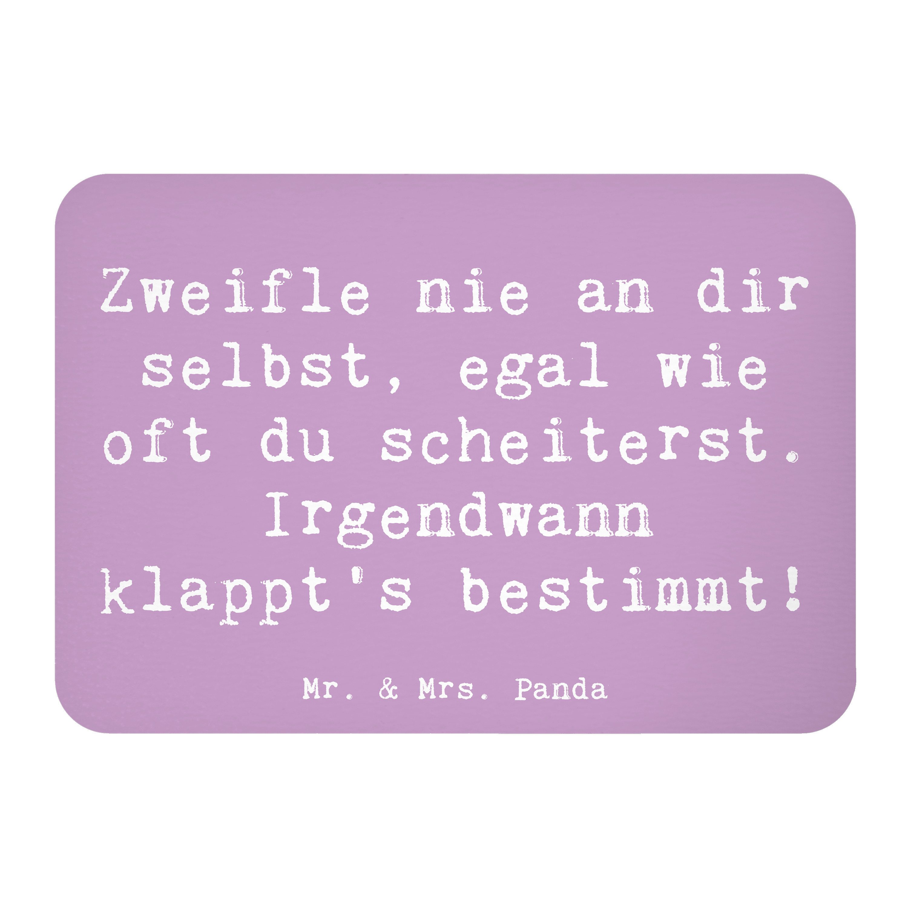 Magnet Spruch Glaube an sich selbst - Lavendeltraum - Geschenk, Erfolg, Kühl