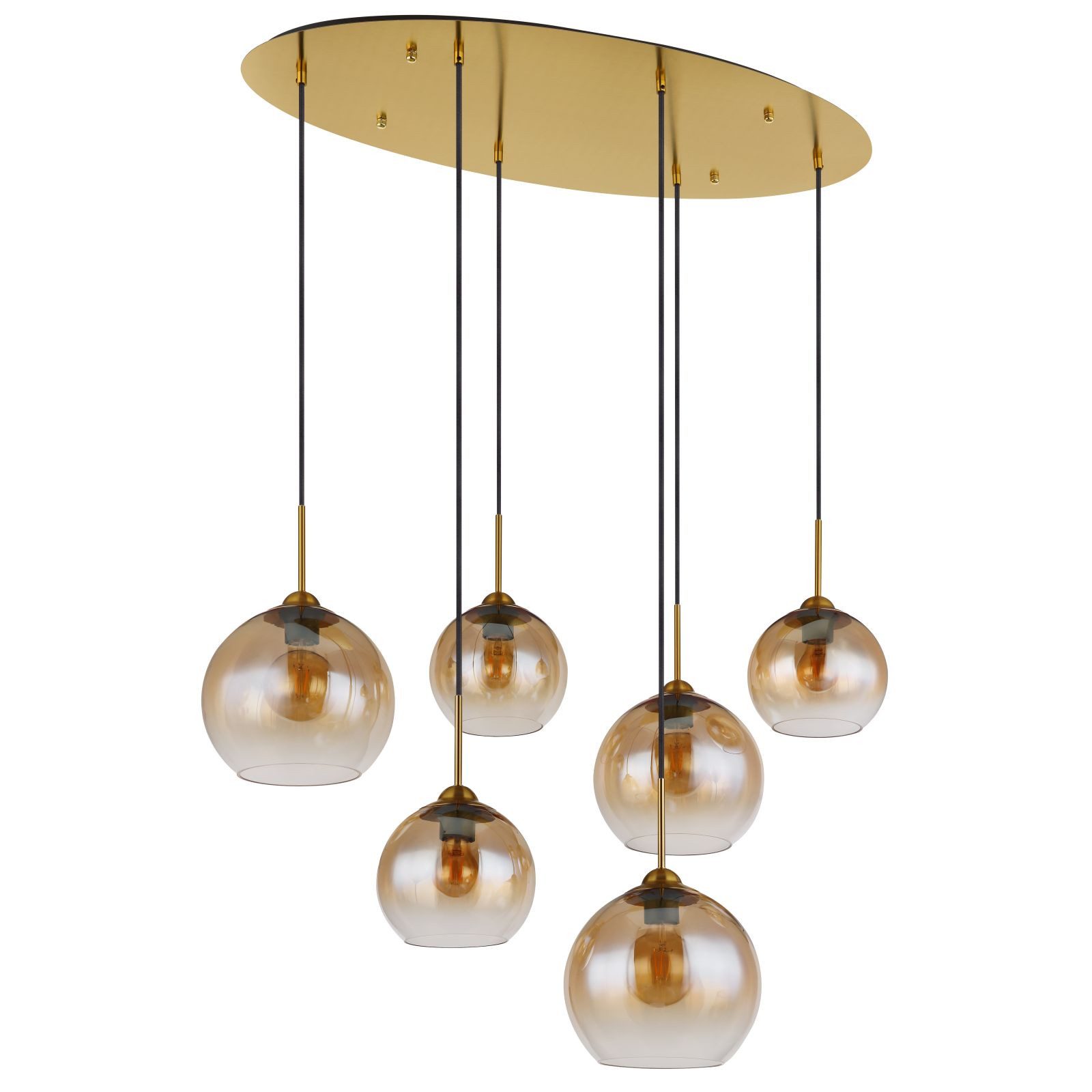 GLOBO LIGHTING Hängeleuchte Hängelampe Esszimmer Messing günstig online kaufen