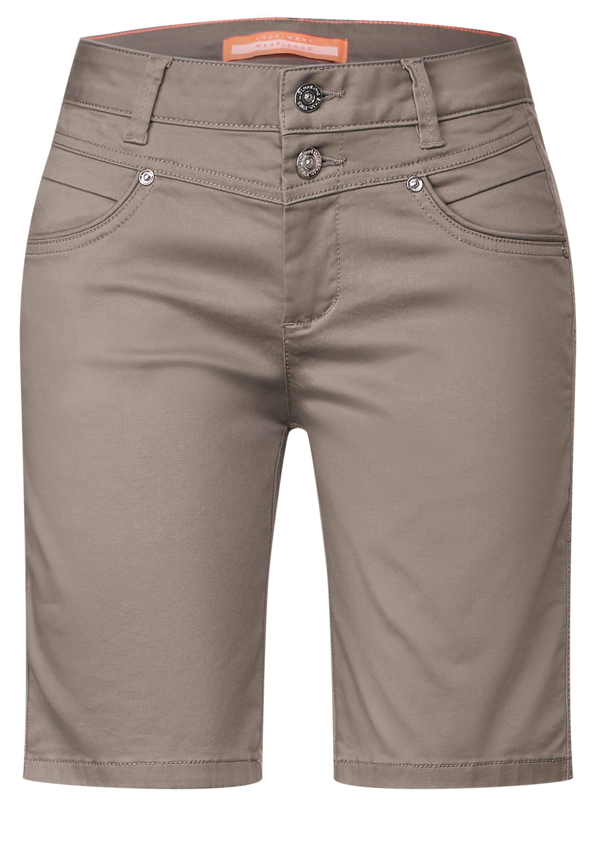 Shorts Unifarbe in ONE sandy STREET mocca