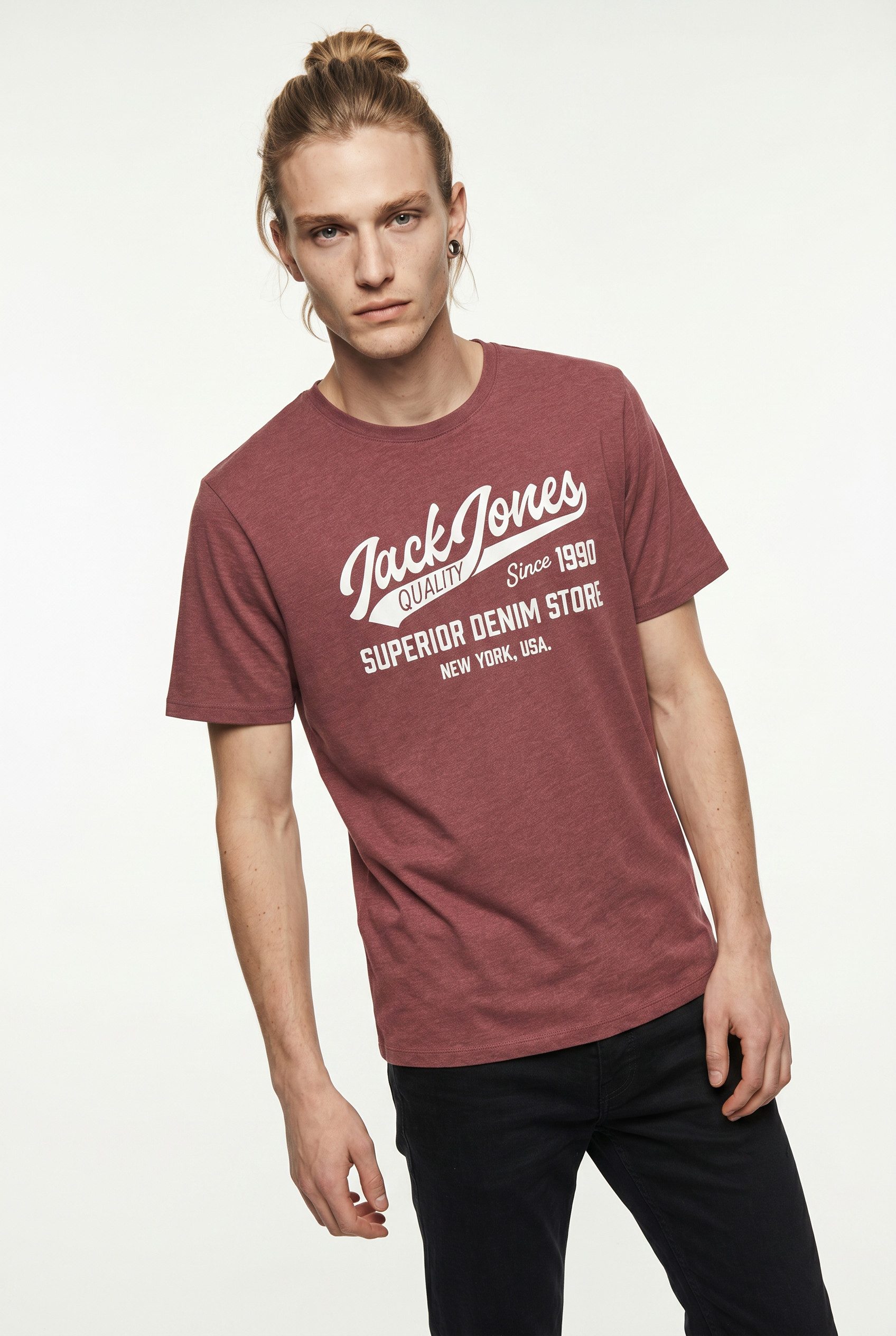 T-Shirt JJELOGO TEE SS O-NECK 2 COL AW26 SN