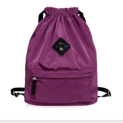 H-basics Rucksack Rucksack Tasche 43*40*15cm mit Kordel zum Zuziehen Turnbeutel mit Kordelzug für Kinder, Teenager oder Erwachsene - Unisex Sporttasche oder Schultasche