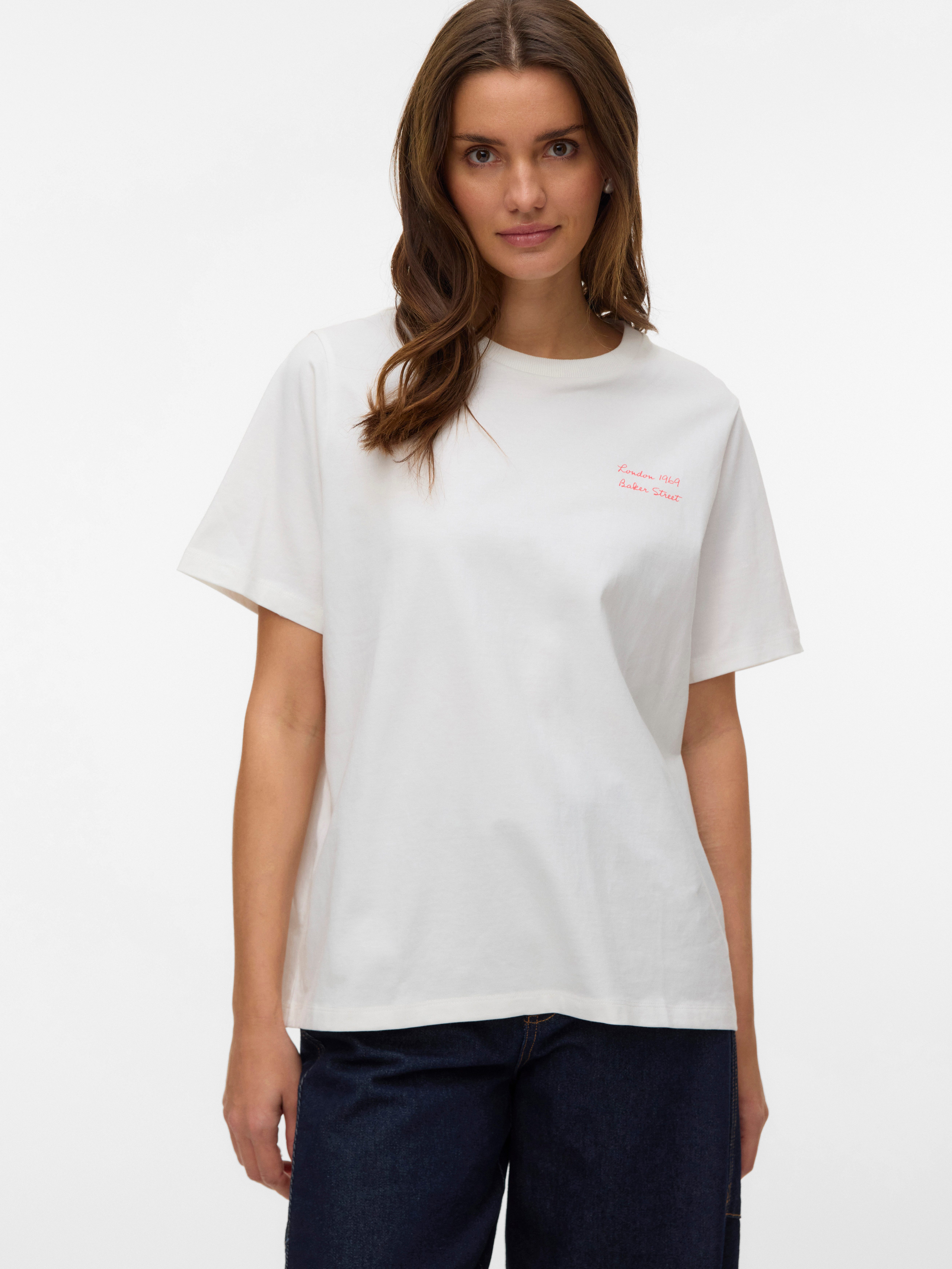 Kurzarmshirt VMYVONNE CATY SS TOP BOX JRS