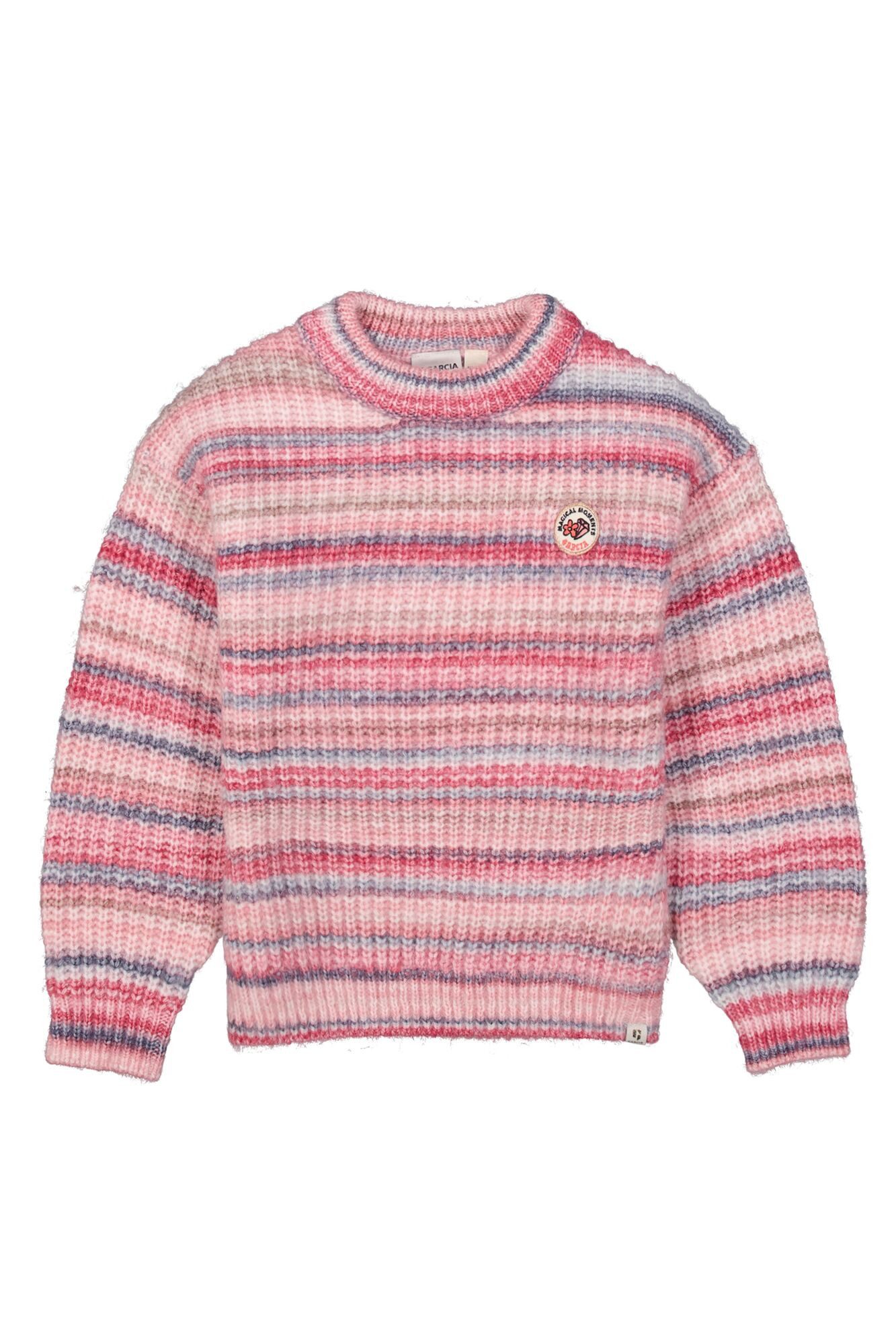 Garcia Strickpullover mit Ringelmuster