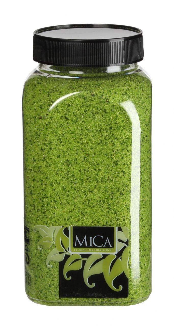 Mica Decorations Dekosteine Mica Decorations Dekoration Sand grün 650 ml 1 kg