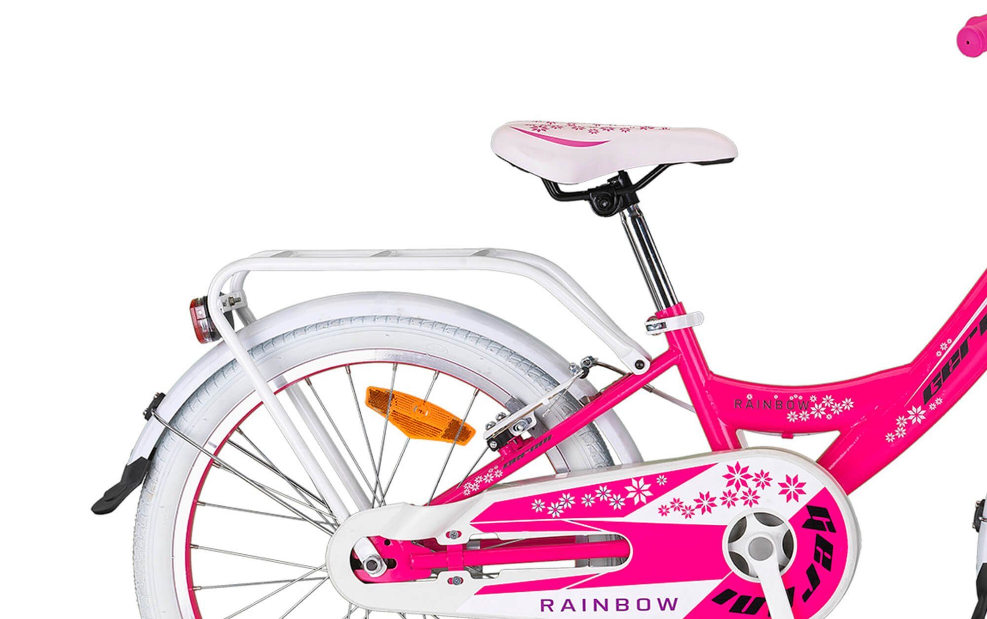 Rücktrittbremse Zoll 6 Pink Hinten Fahrrad und Rücktrittbremse Kinderfahrrad Jahren vorne Mädchenfahrrad Gang, 1 V-bremse 20 Rezzak Pink, ab