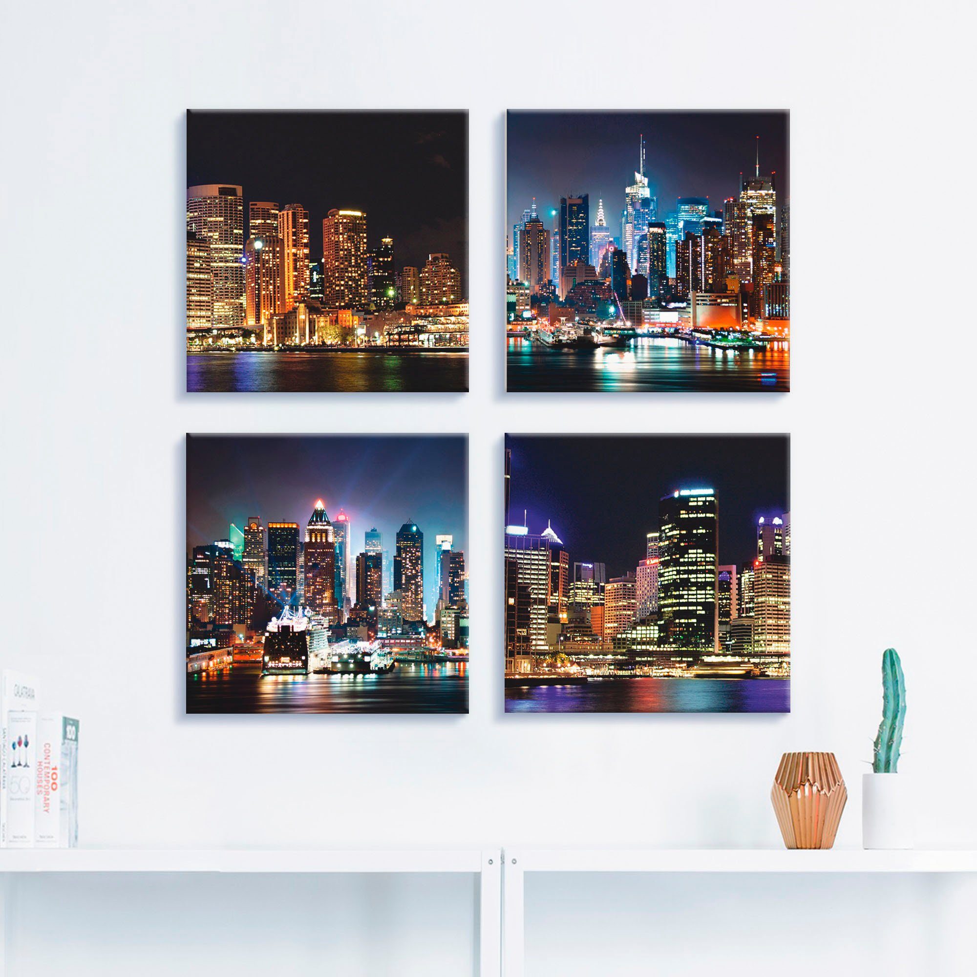 Artland Leinwandbild Sydney Hafen und New günstig online kaufen