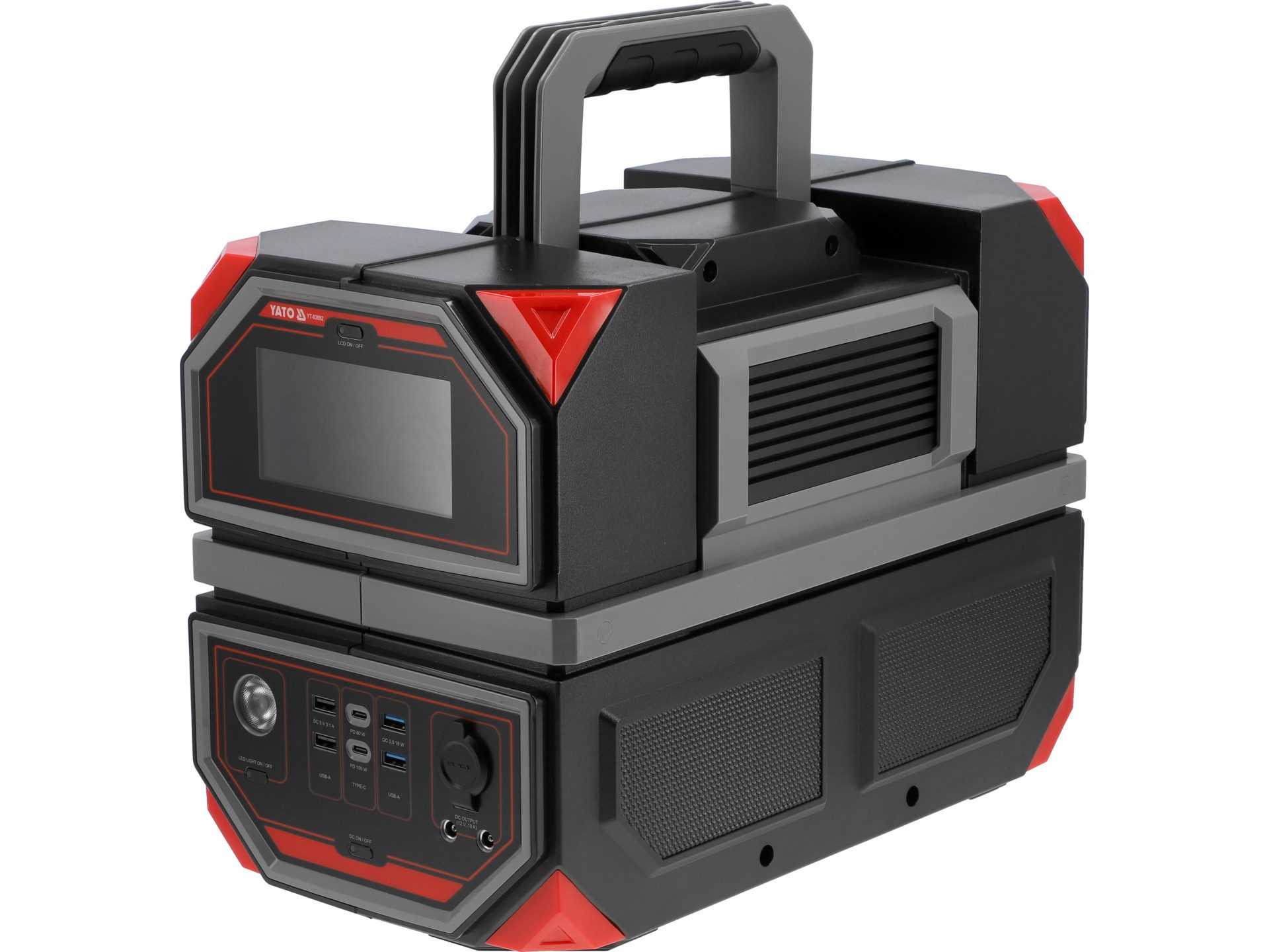 Yato Power Station, Energy Storage Unit, 1200W, 917Wh, 230V USB-C Power Station