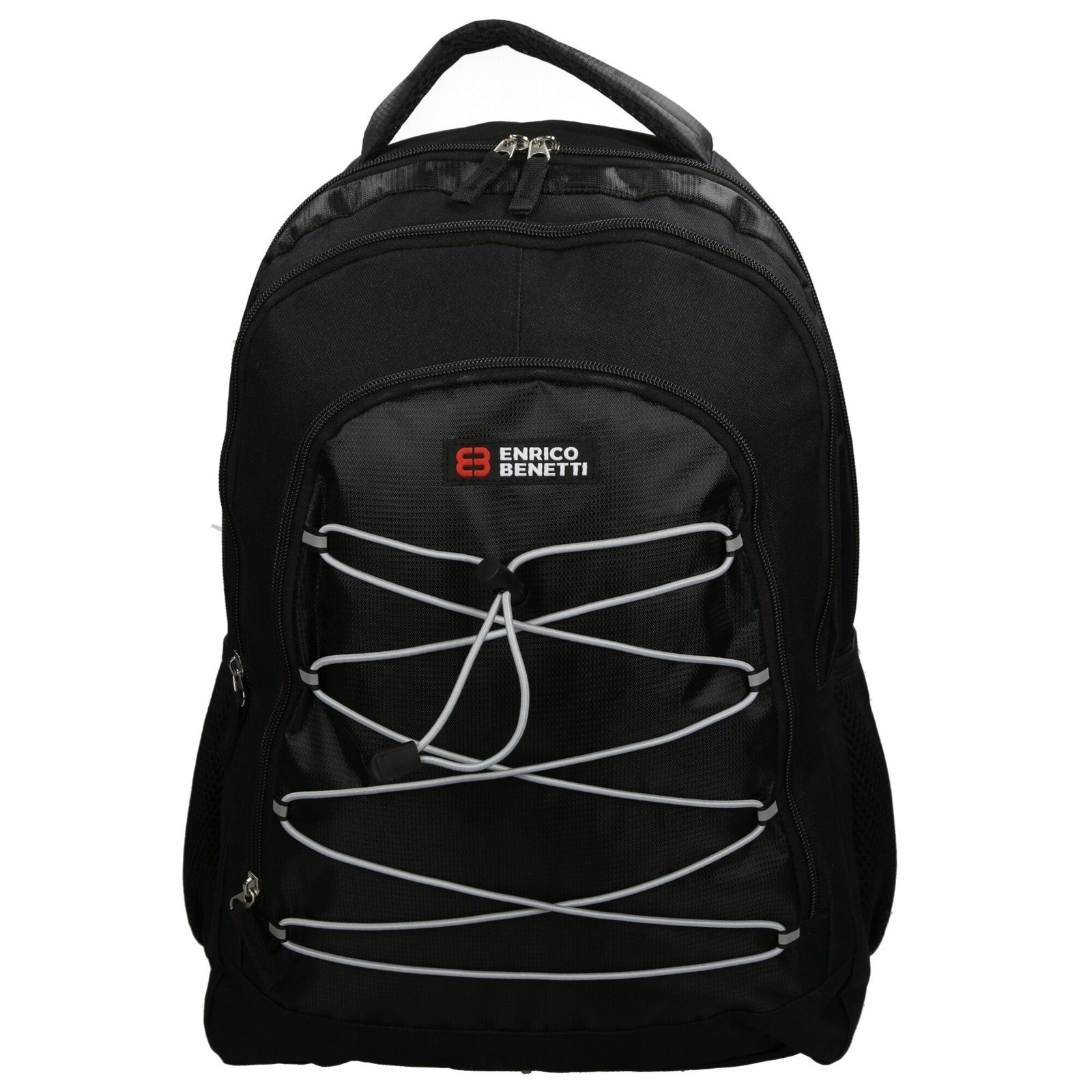 Laptoprucksack (Stück) Laptoprucksack Schwarz HTI-Living Schulrucksack