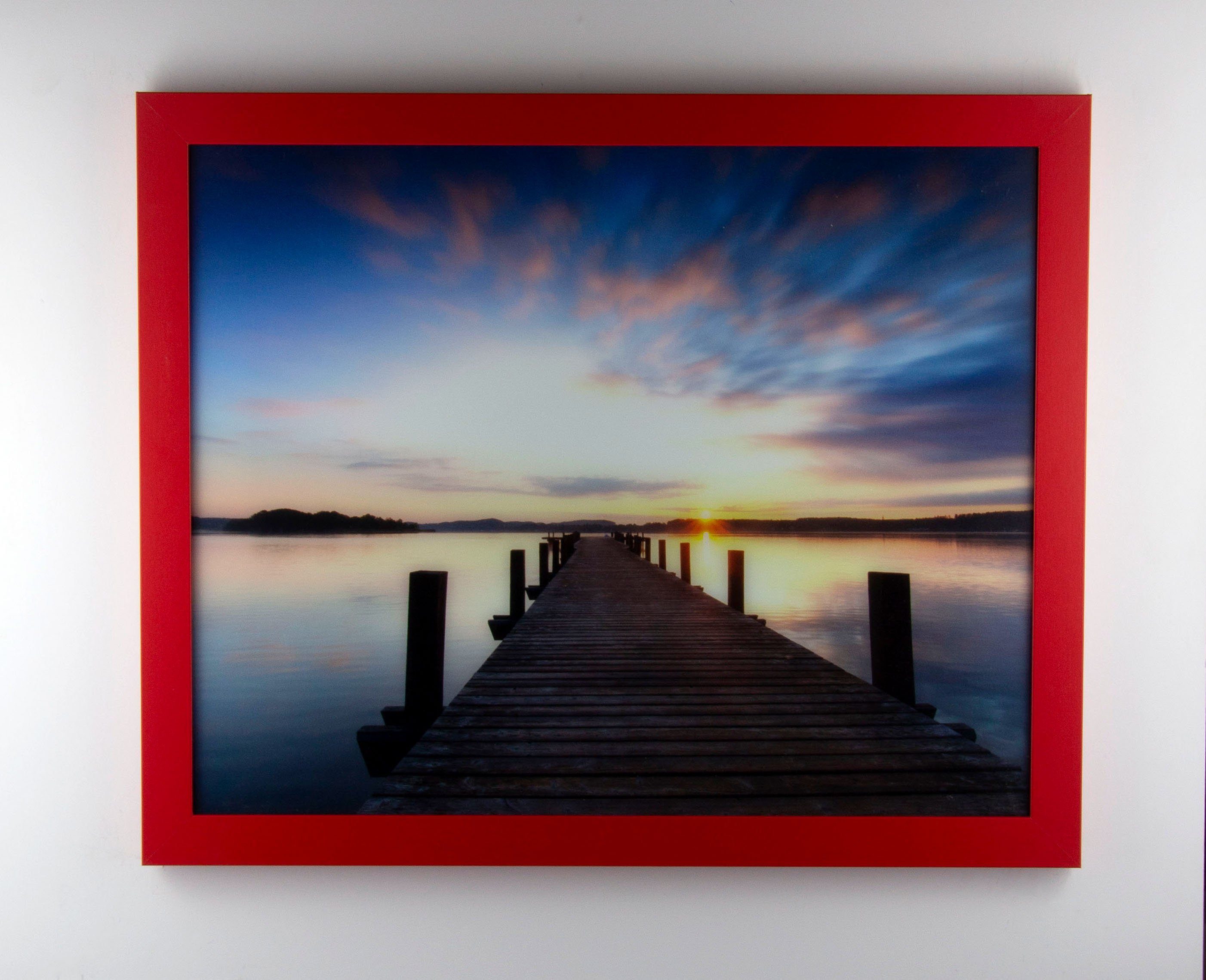 myposterframe Einzelrahmen Bilderrahmen Bunt Juno, (1 günstig online kaufen