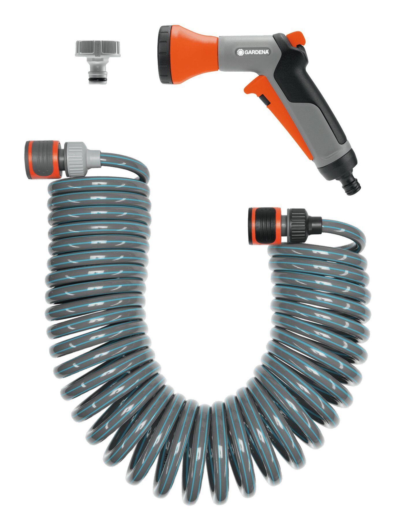 GARDENA Gartenschlauch, Spiralschlauch-Set 10 m Display