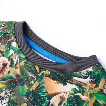 vidaXL Sweatshirt Kinder-Sweatshirt Dschungel-Motiv 116