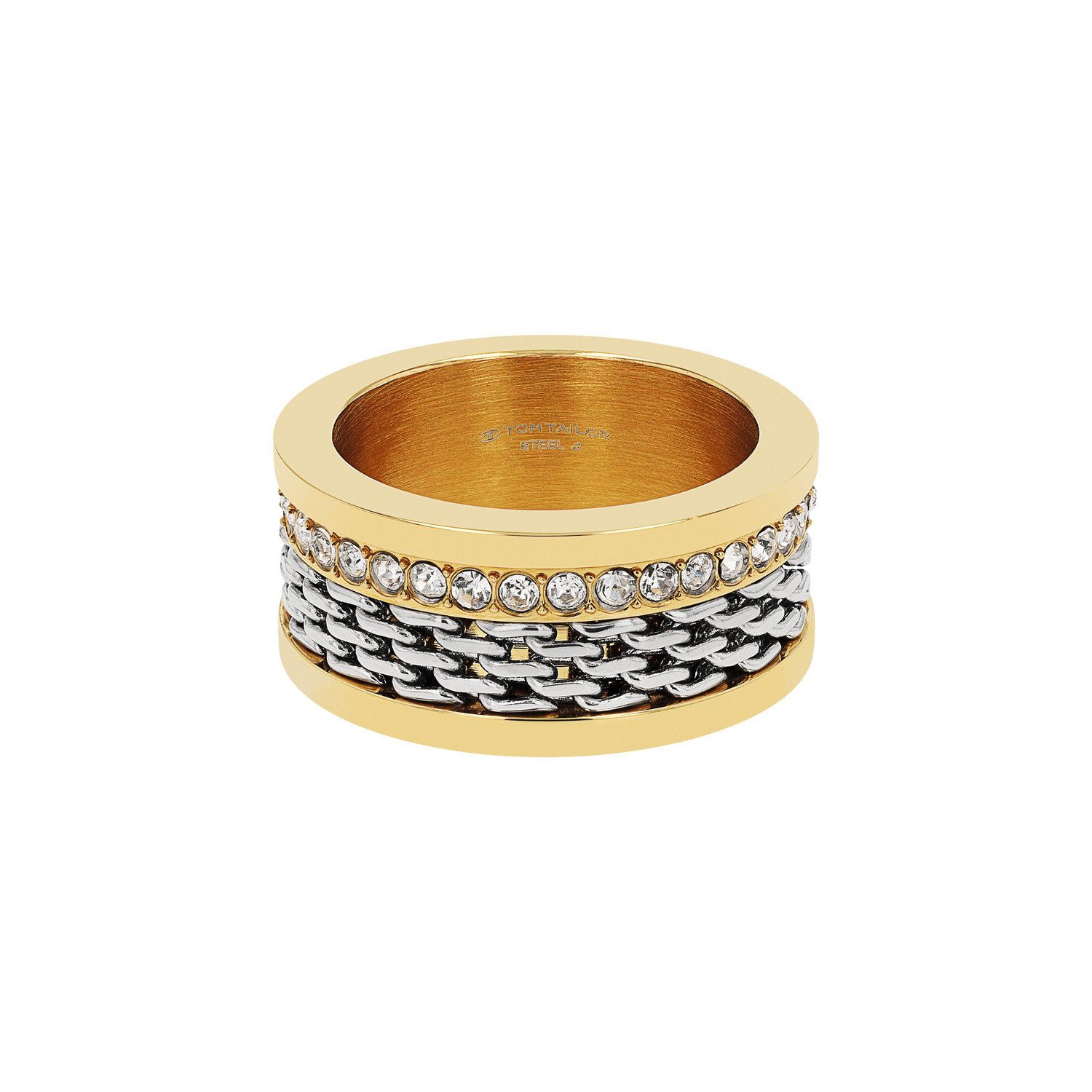 TOM TAILOR Fingerring, mit Zirkonia (synth)