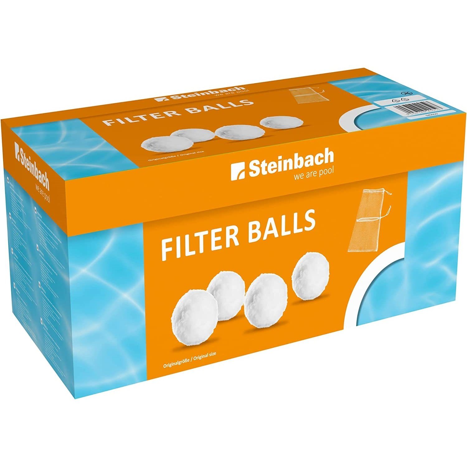 Steinbach Filterbälle 040050 Filter Balls, 700 g­VE 1 = Display zu 36 Stk.