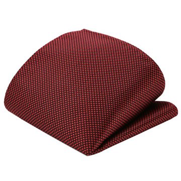 GASSANI Krawatte Hochzeitskrawatte Tuch Festlich Schmal, Karo Herren-Schlips Business (Set, 3-St., Krawattenset, mit Einstecktuch, Manschettenknöpfe) Kariert, Gepunktet, Punkte, Dots, Tupfen, Grid Struktur, Seide-Touch