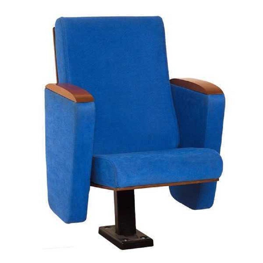 JVmoebel Sessel Sessel Art Deco Sessel Sofa 1 Sitzer für Theater Design Luxus Blau (1-St., 1x Sessel), Made in Europa