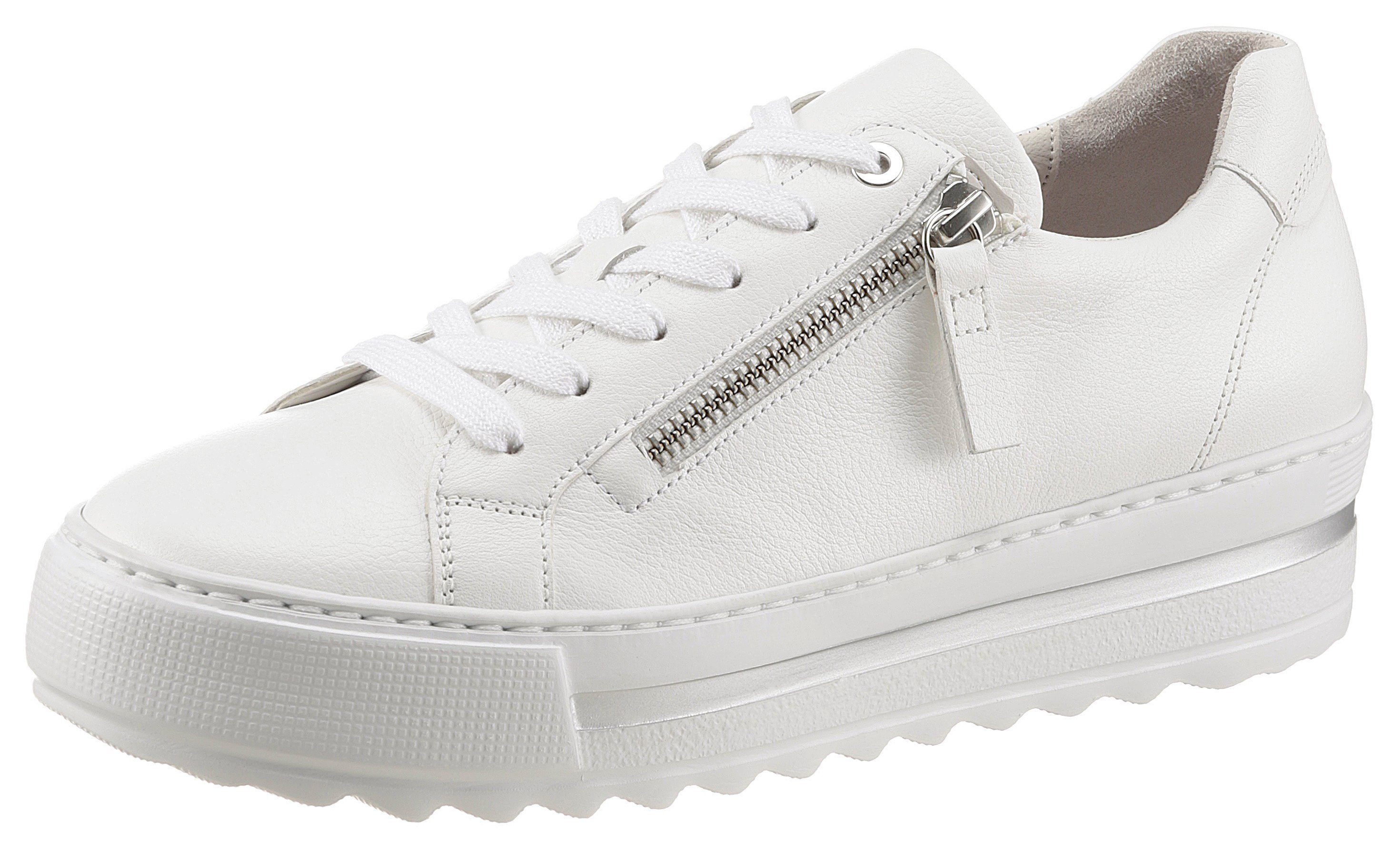 Gabor FLORENZ Plateausneaker in Schuhweite G (weit), Freizeitschuh, Halbsch günstig online kaufen