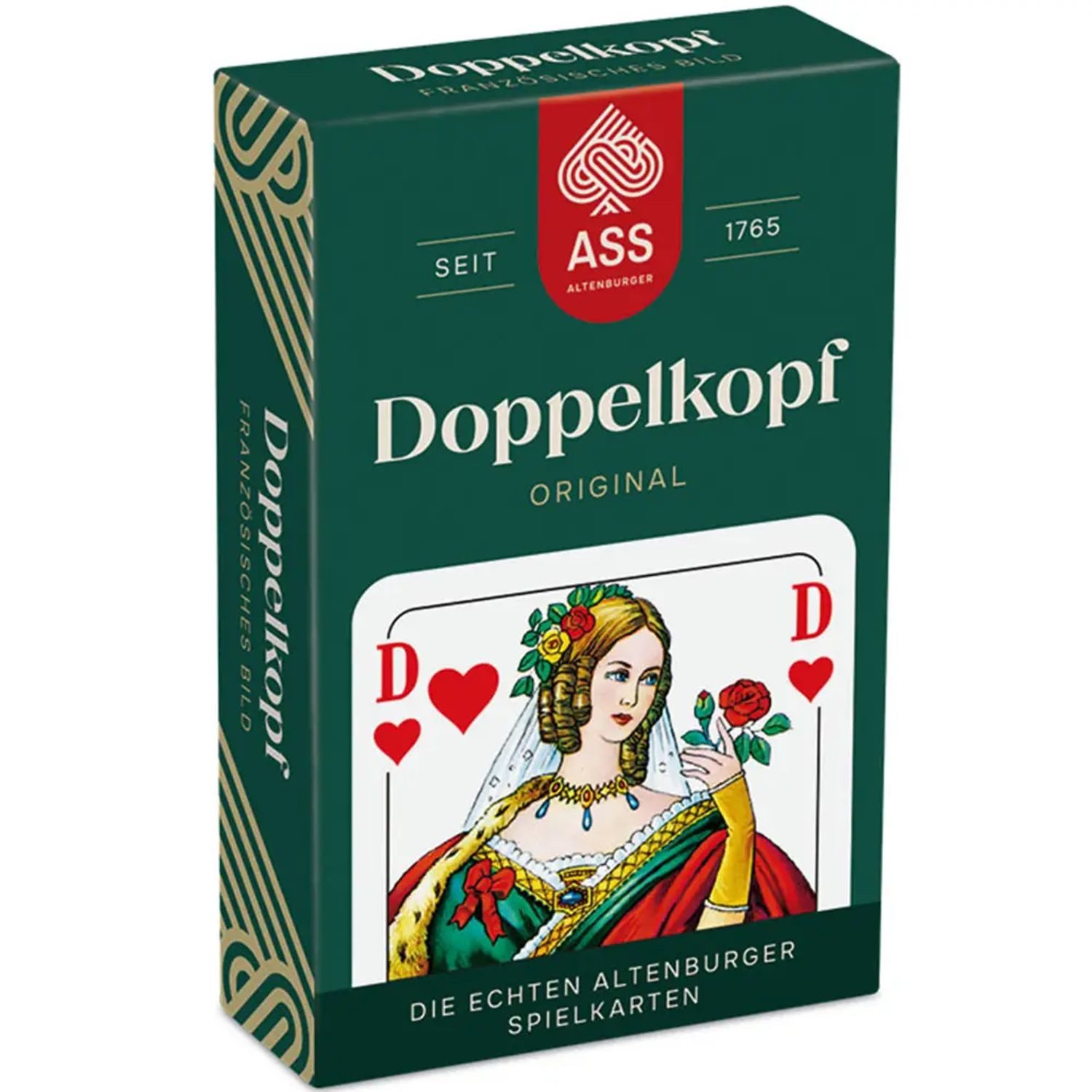 Cartamundi Spiel Doppelkopf, französisches Bild, in Faltschachtel