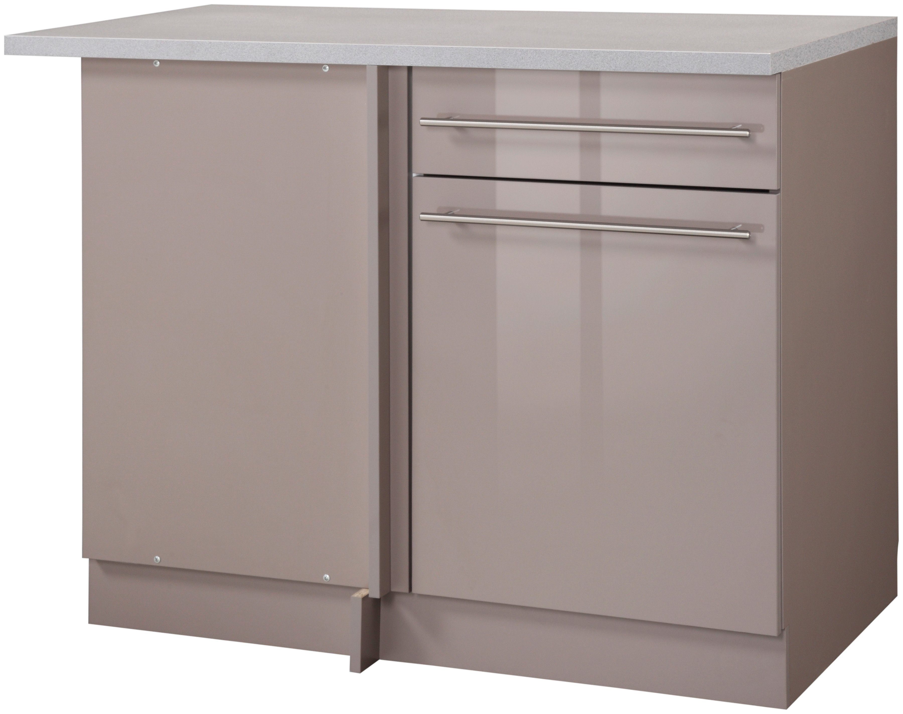 wiho Küchen Eckunterschrank Chicago 110 cm günstig online kaufen