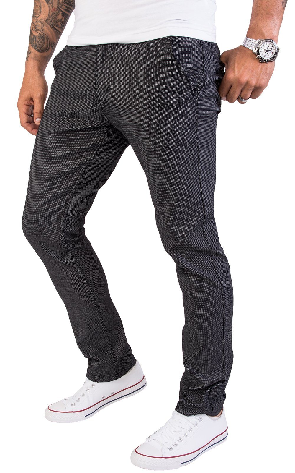 Rock Creek Chinohose Herren Slim Fit Chinohose RC-2154