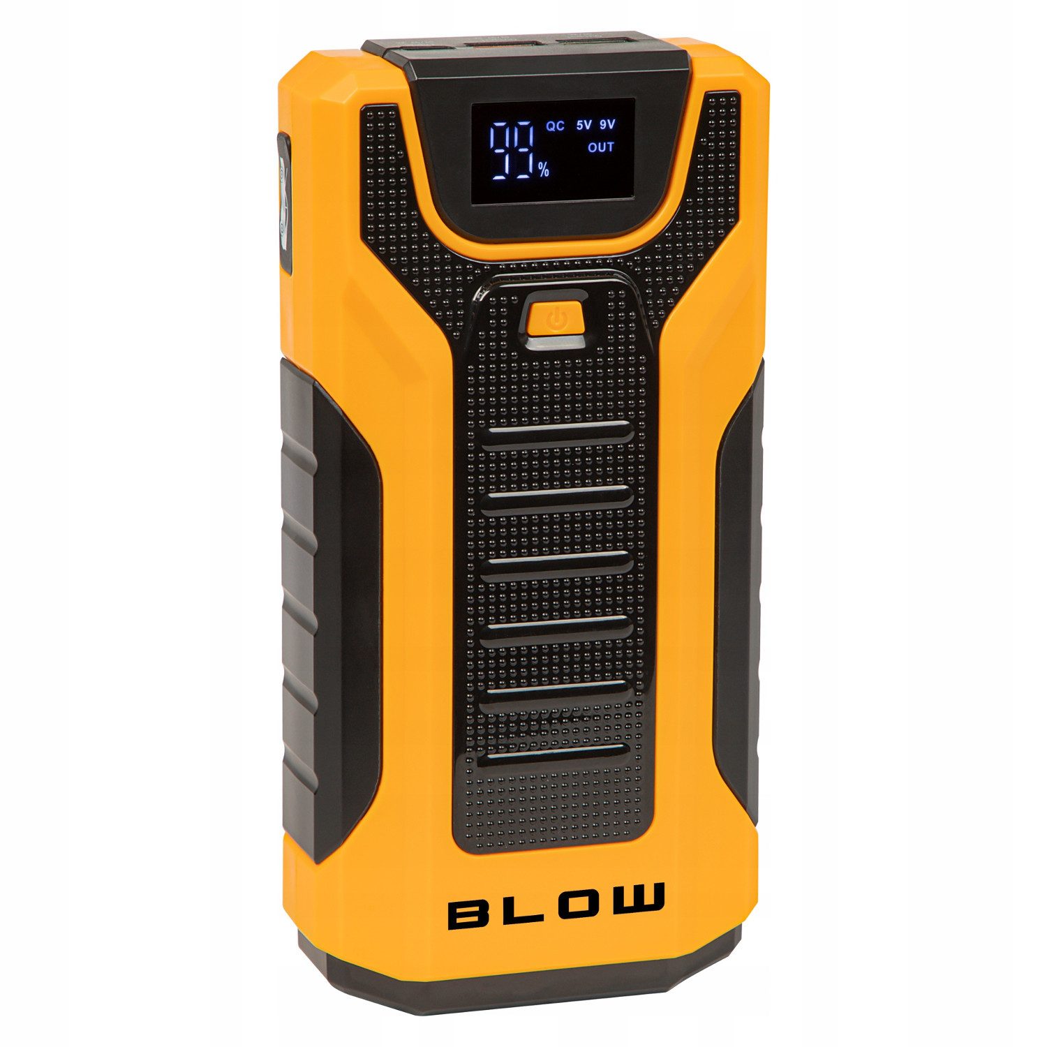 BLOW 81-203# Jump Starter mit Powerbank- und Taschenlampenfunktion Starthilfegerät, 1000 A Spitzenstrom, Kapazität 30.000 mAh