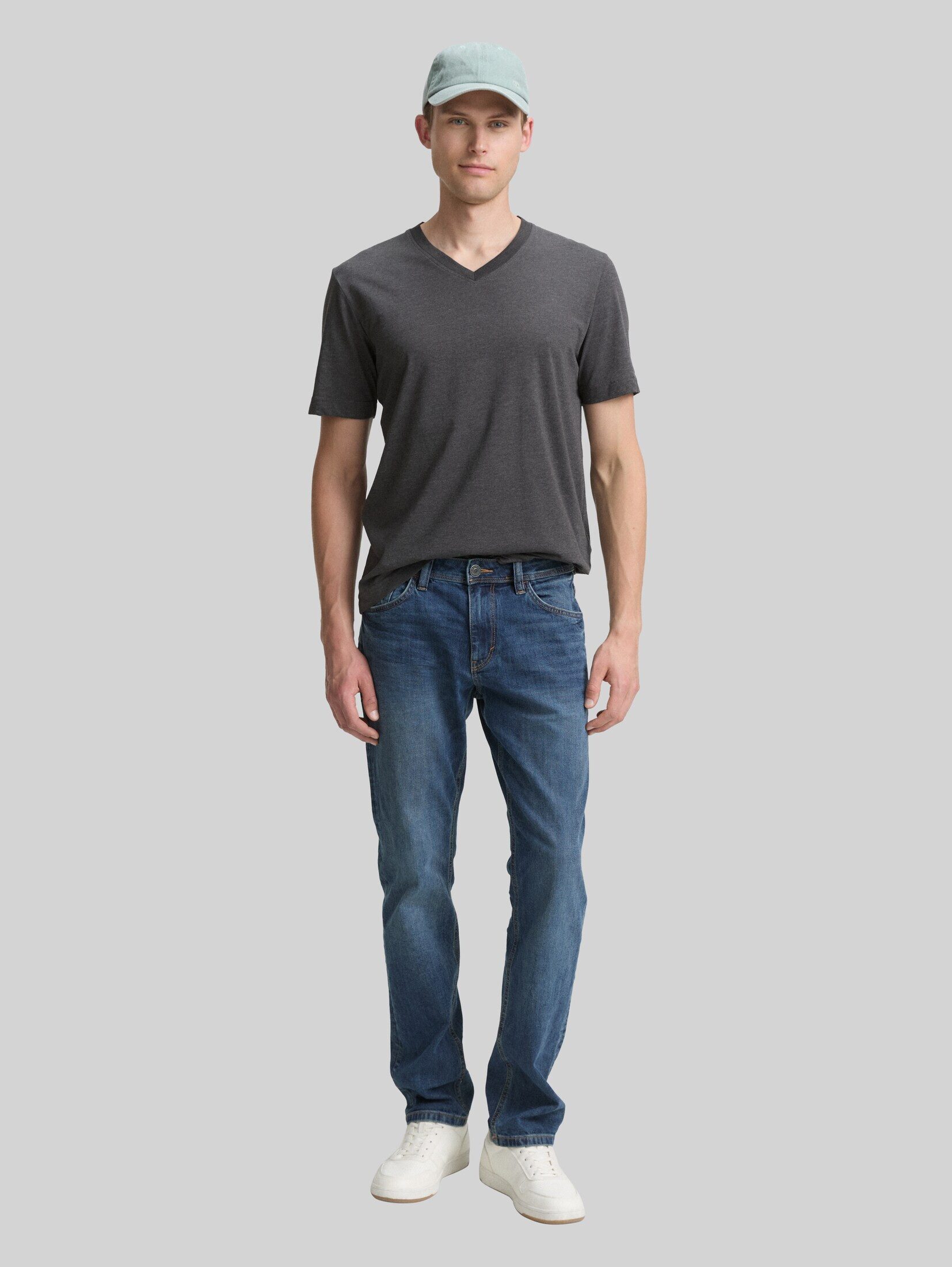 TOM TAILOR T-Shirt T-Shirt (im 2er Pack) T-Shirts mit V-Ausschnitt im 2er-Pack – Bild 5 von 5