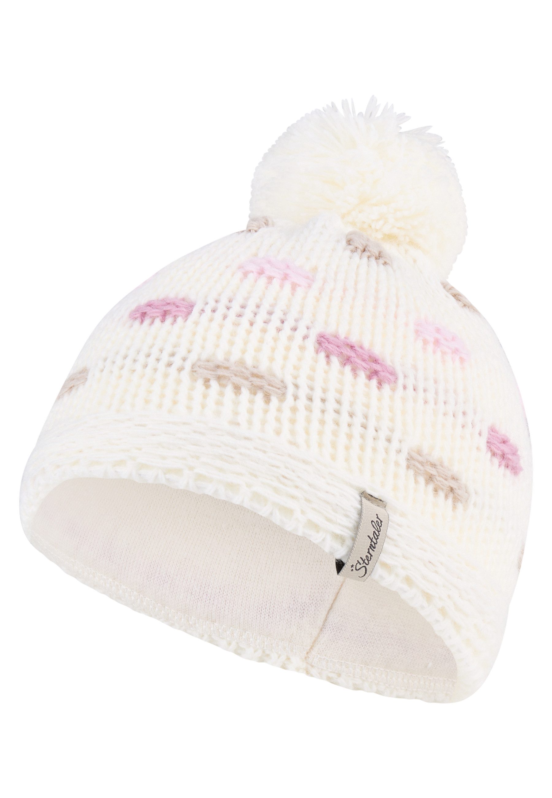 Sterntaler® Bommelmütze Bommelmütze Bubble (1-St)