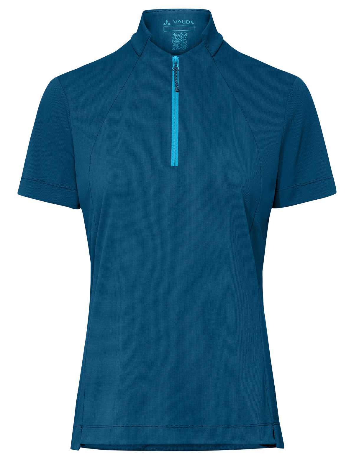 VAUDE T-Shirt Women's Adlux HZ Shirt (1-tlg) atmungsaktives und schnelltrocknendes Radshirt