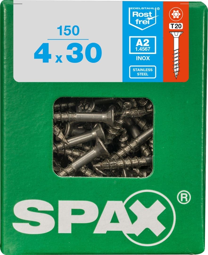 SPAX Holzbauschraube Spax Universalschrauben 4.0 x 30 mm TX 20 Senkkopf
