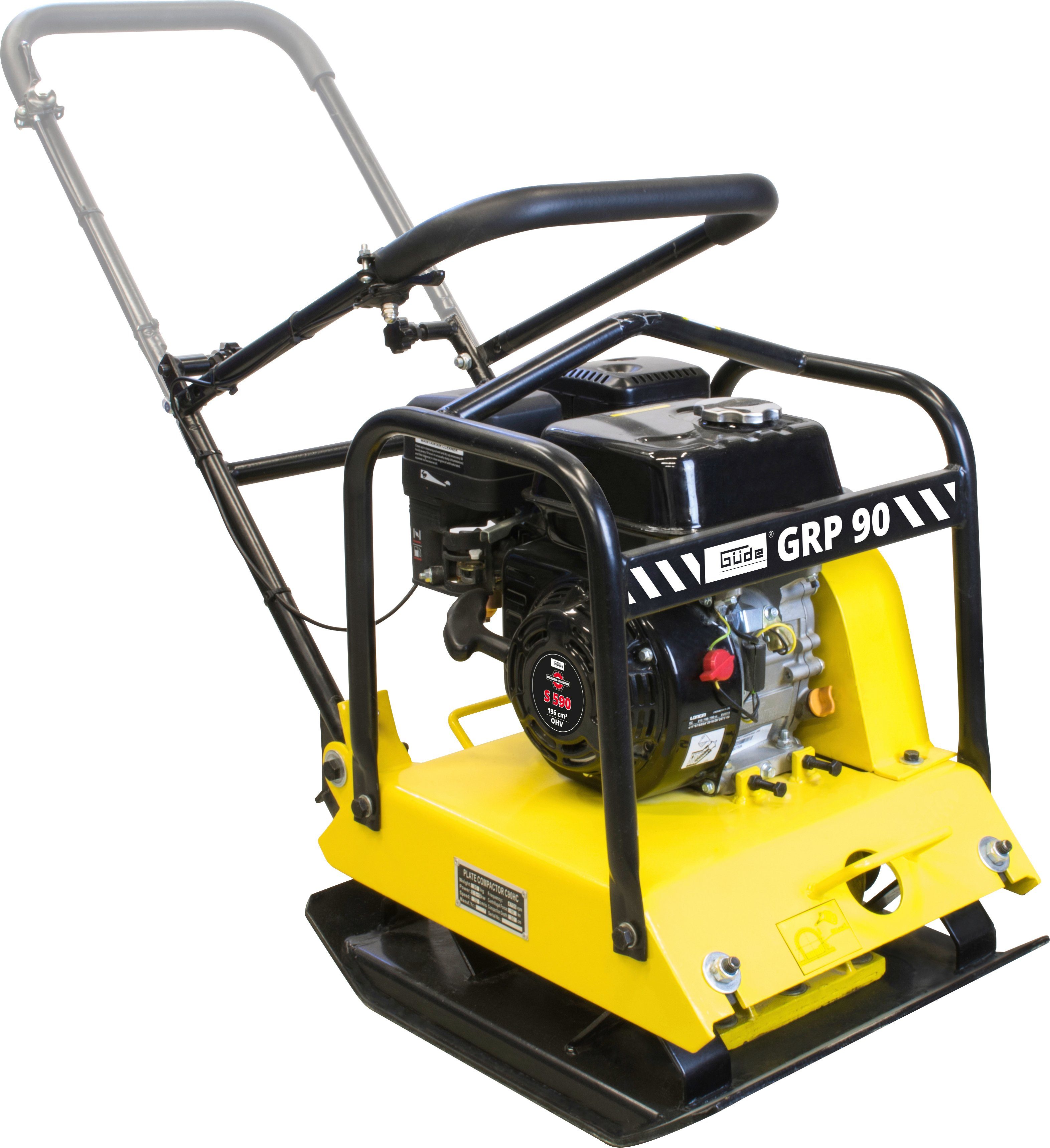 Güde Rüttelplatte GRP 90, max. 4750 vpm, (LxB) 54x45 cm