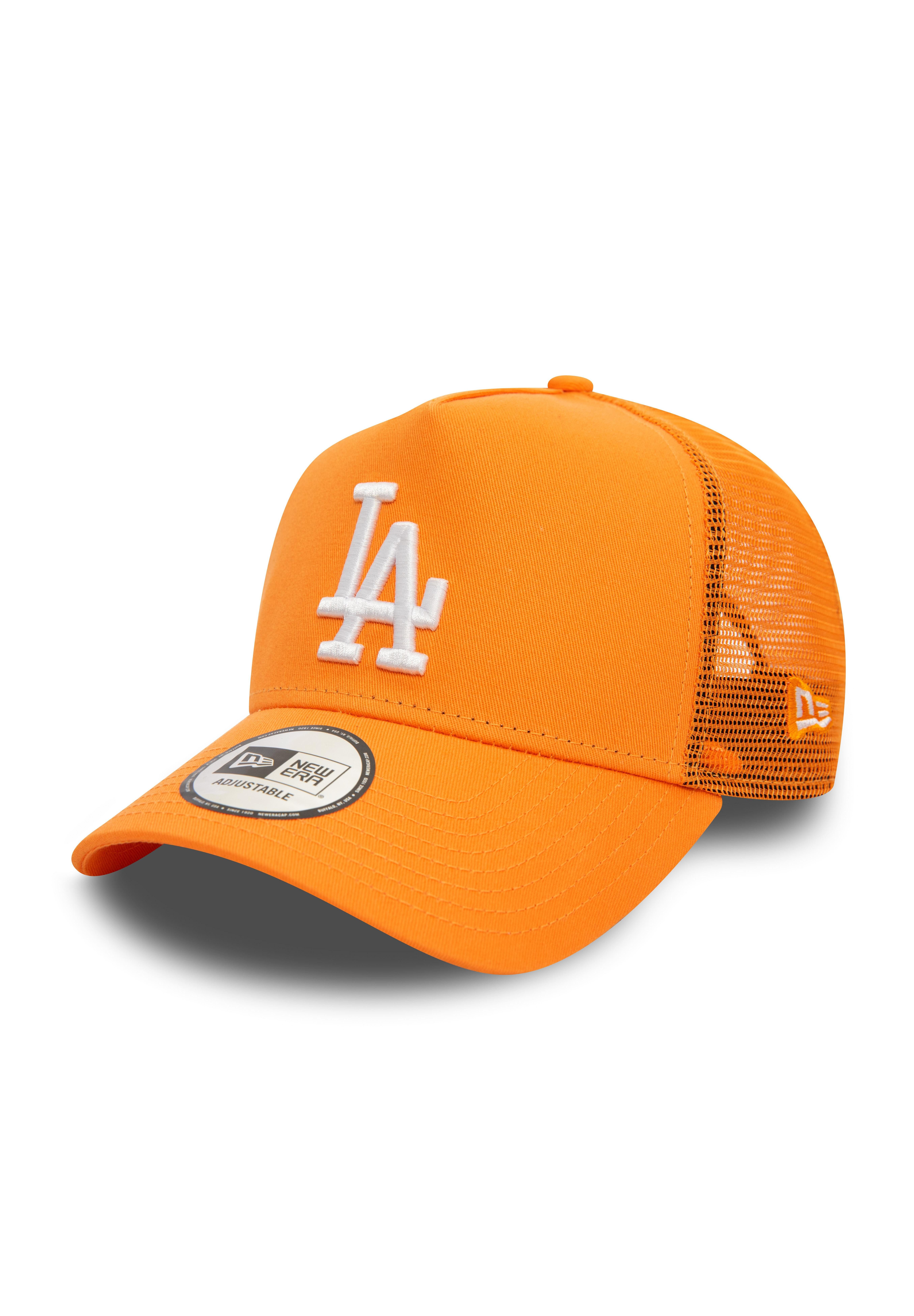 New Era Baseball Cap Los Angeles Dodgers MLB League Essential Orange Verstellbare E-Frame T (1-St)