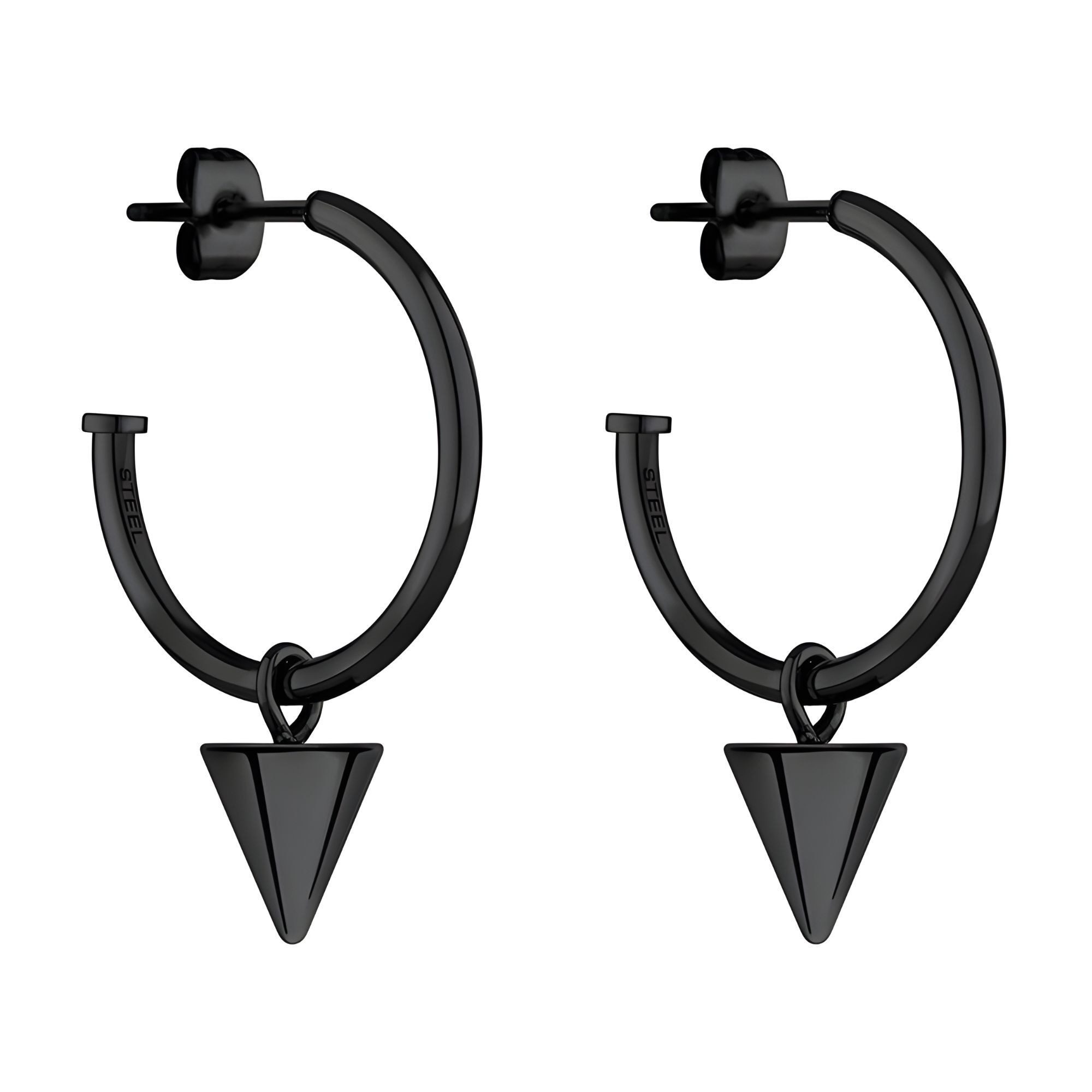 Paar Ohrstecker The Cone Edelstahl