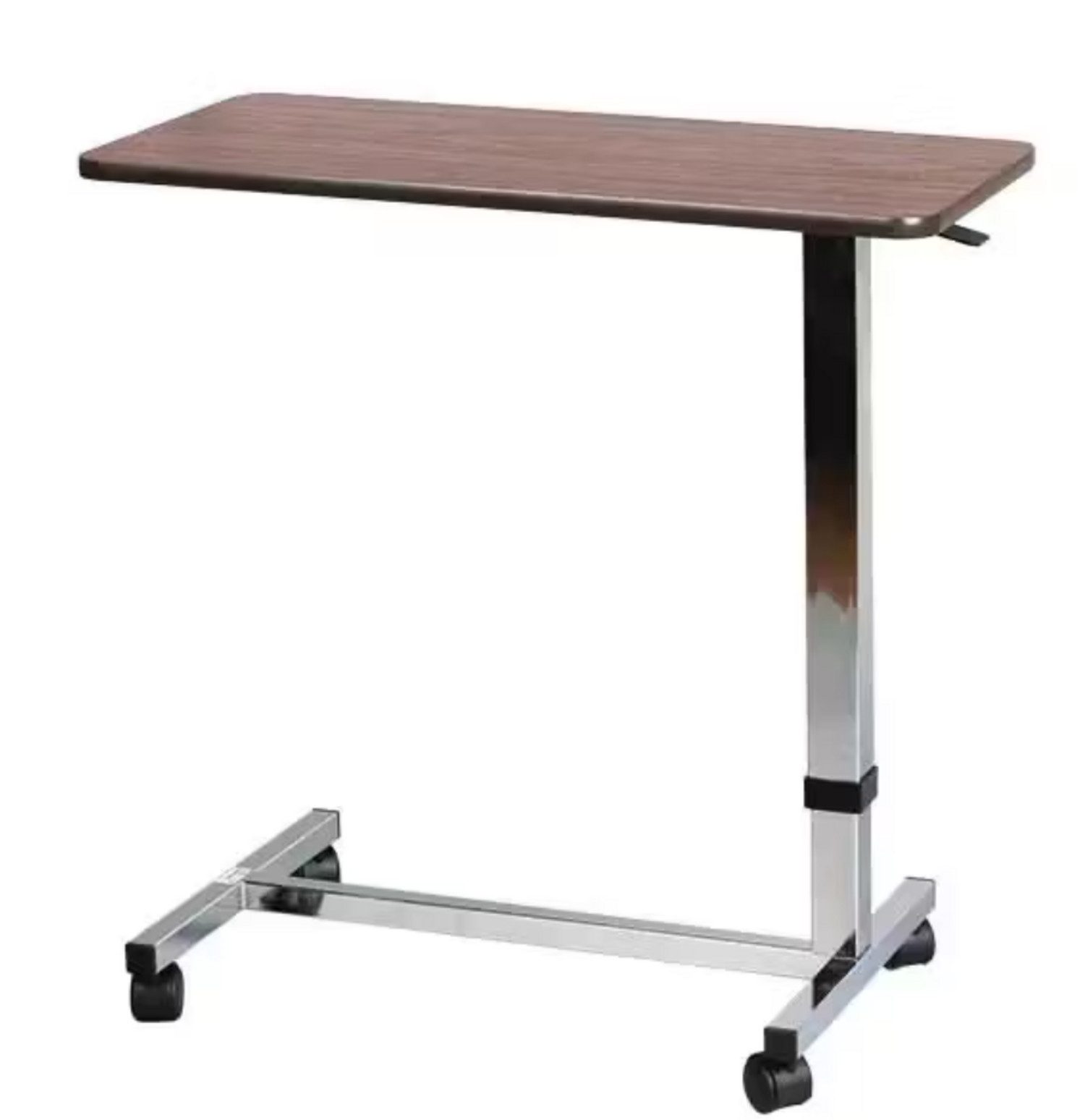 DocMed Beistelltisch Betttisch mit stufenlos automatischer Höhenverstellung (Komfortabel und multifunktional, mit Sicherheitskanten), mit Schwenkfunktion