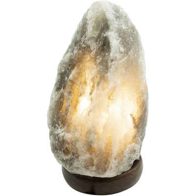Globo Tischleuchte Salzkristall Lampe Tischlampe Salzkristalllampe Salzsteinlampe