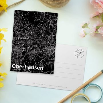 Mr. & Mrs. Panda Postkarte Oberhausen - Geschenk, Dankeskarte, Dorf, Ort, Ansichtskarte, Karte