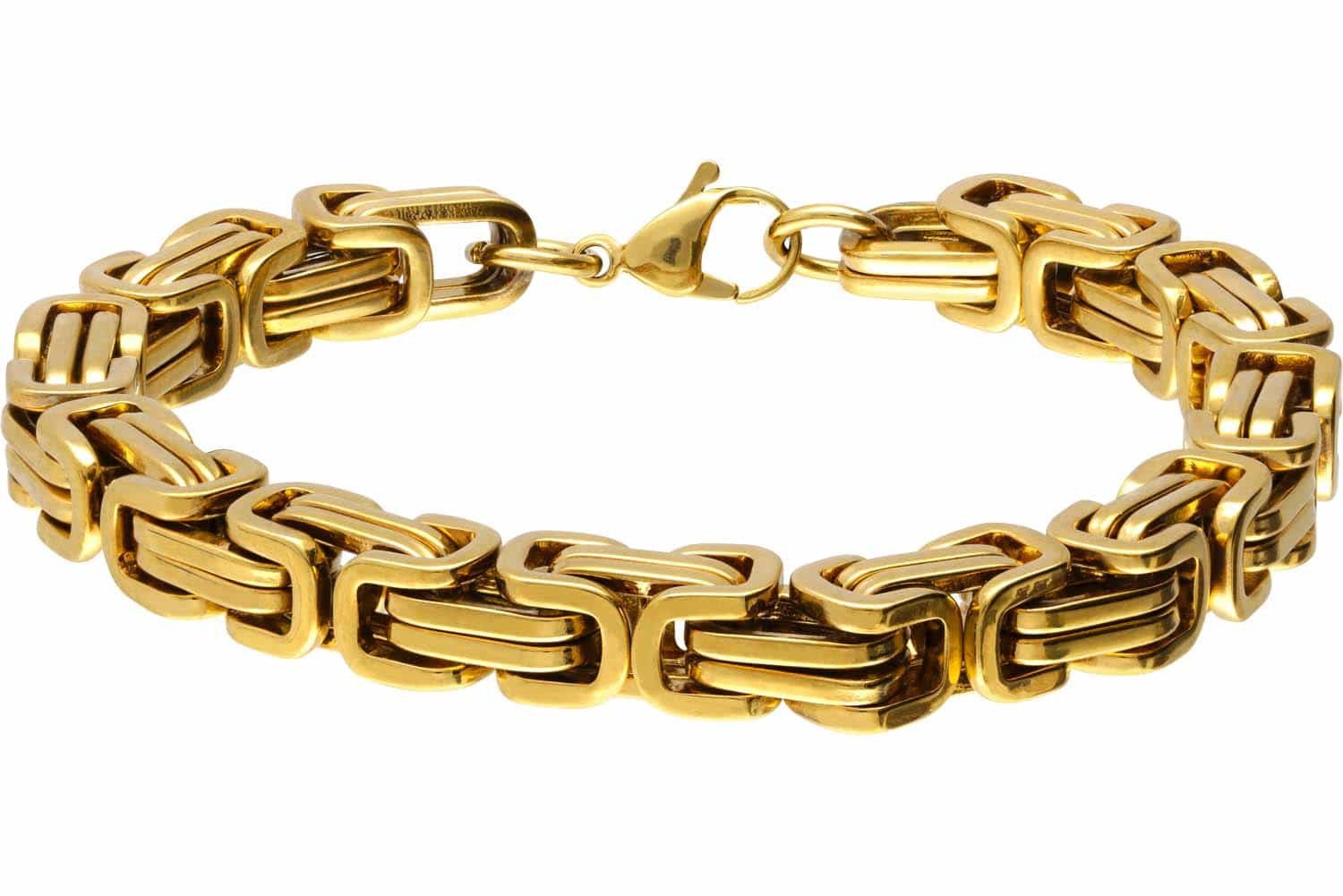 FILANGO Armband Chirurgenstahl Königsarmband (Armbänder, 1-tlg)