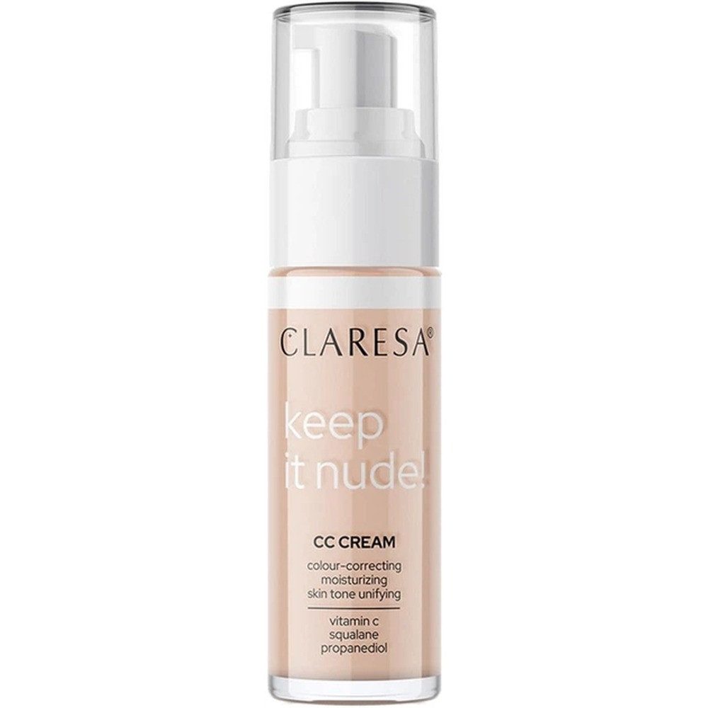 Claresa CC-Creme Keep In Hautfarbe CC Cream für einen gleichmäßigen Hautton