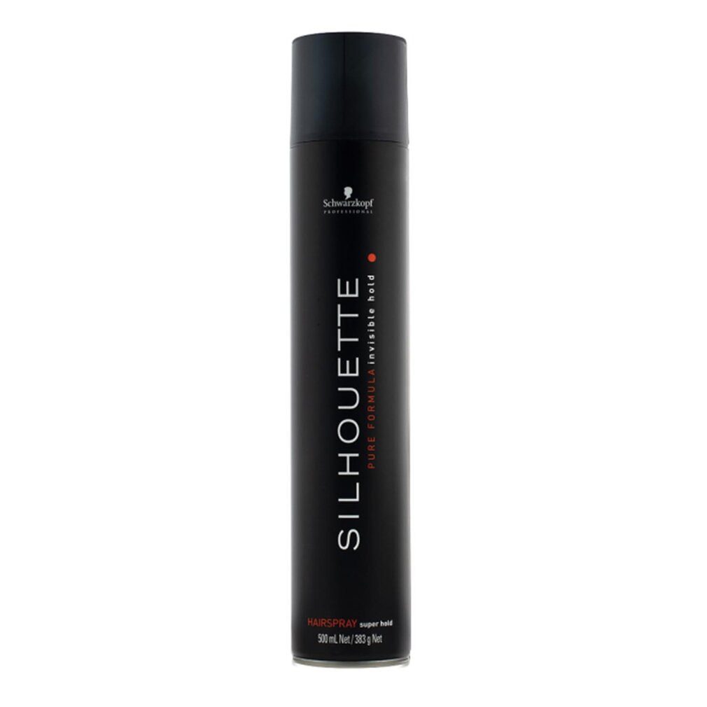 Schwarzkopf Haarspray Silhouette Invisible Formula Fixierendes Haarspray, 500 ml